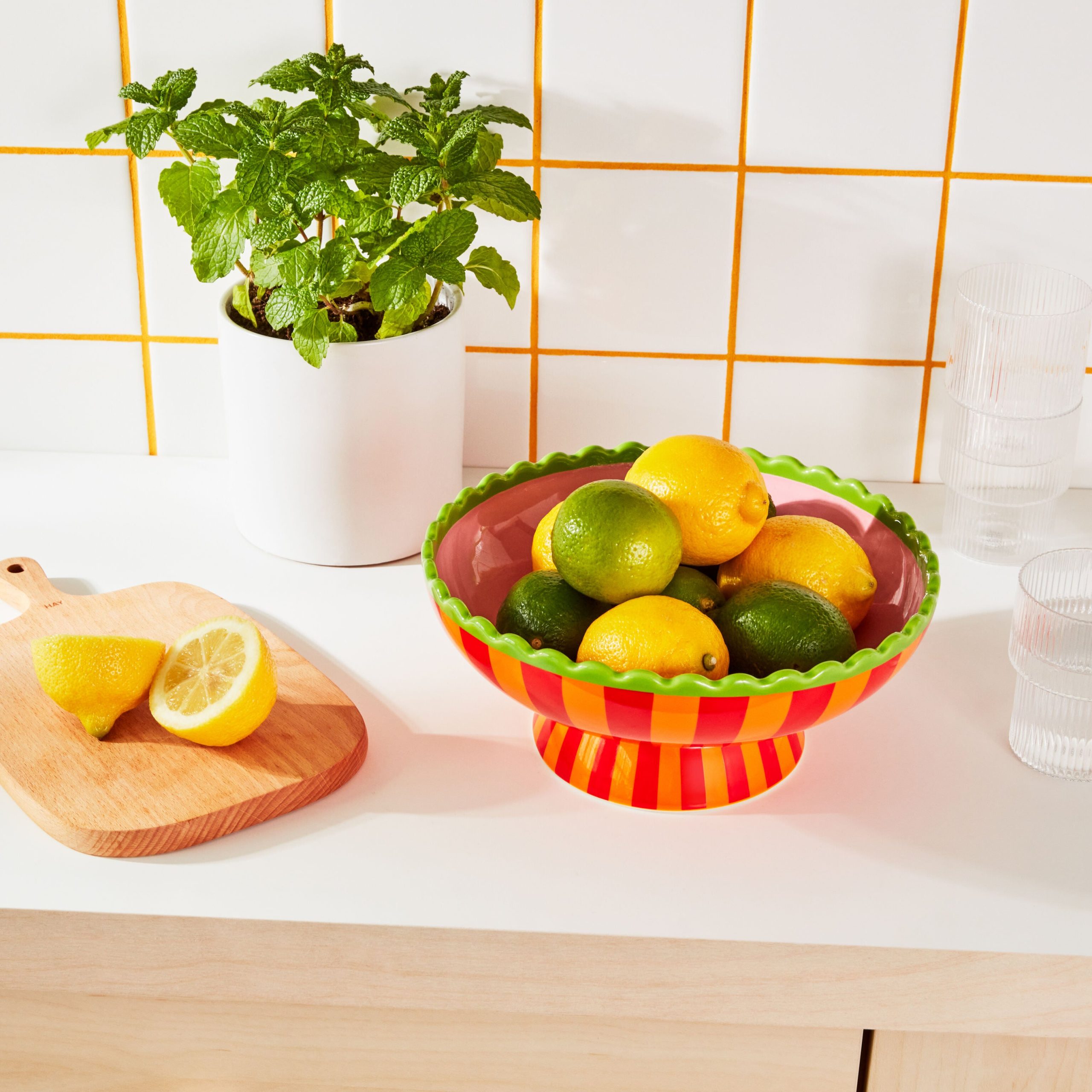 Oorun Didun Ceramic Serving Bowl by Yinka Ilori - Image 3