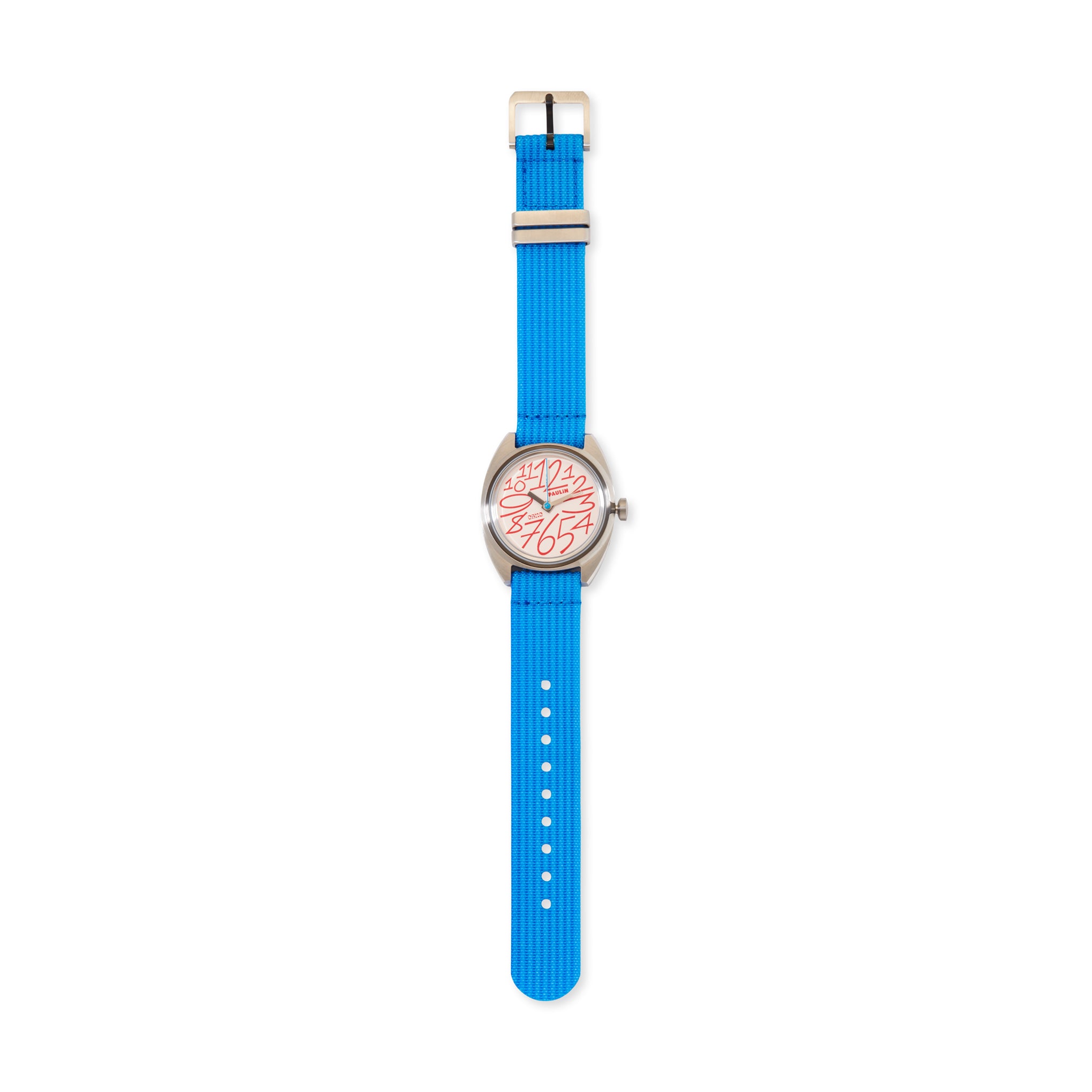 Paulin OH no Modul Quartz Watch - Red/ Blue - Image 4