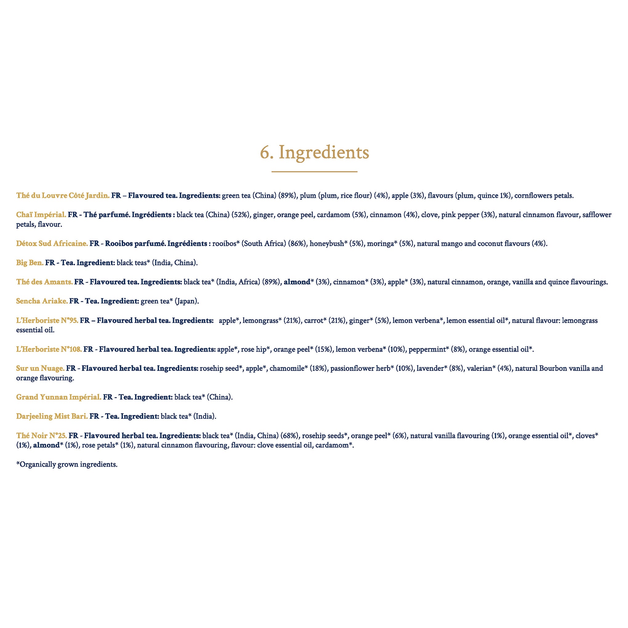 Palais des Thès Tea Bag Advent Calendar - Image 6