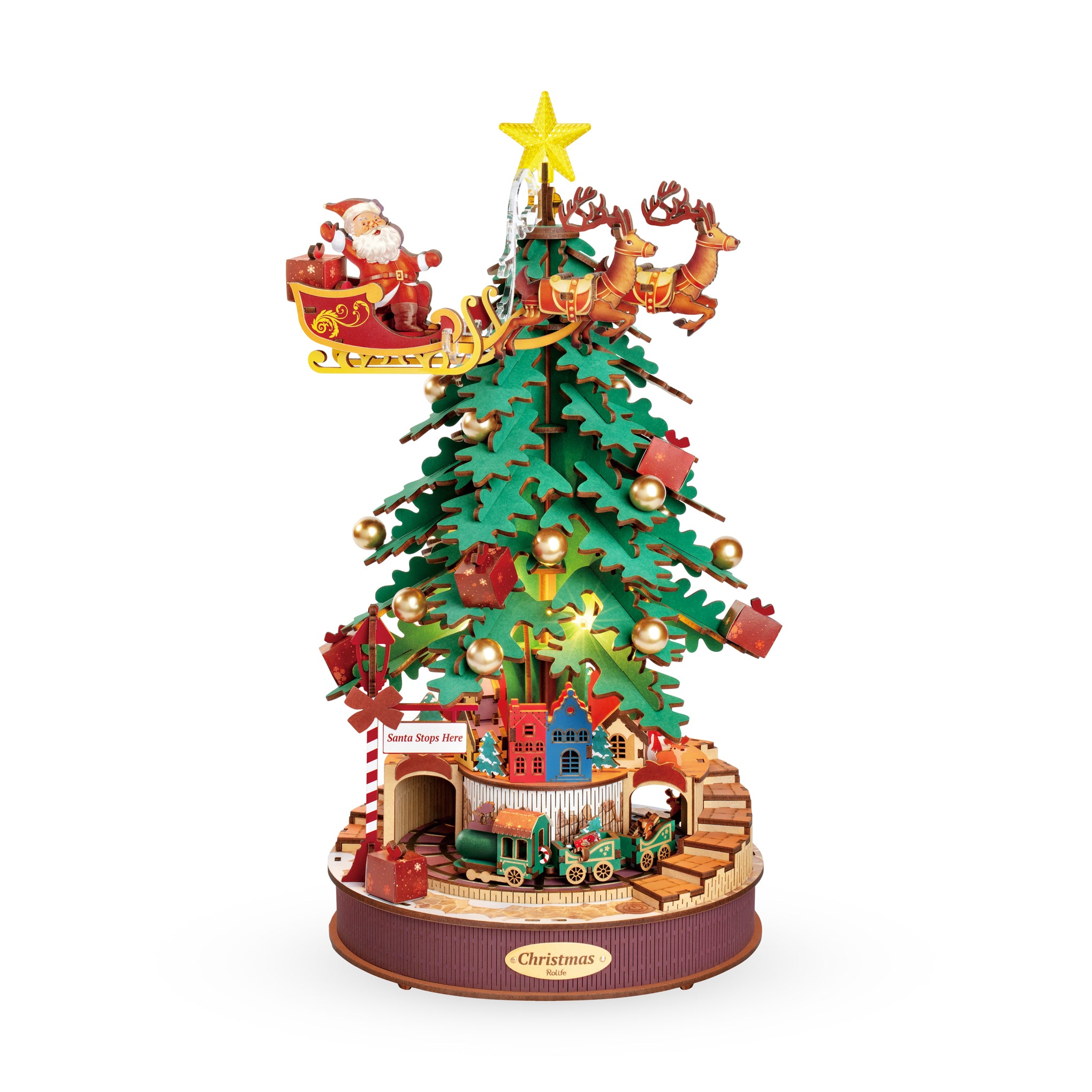 Rolife DIY Melody Christmas Melody Tree Kit