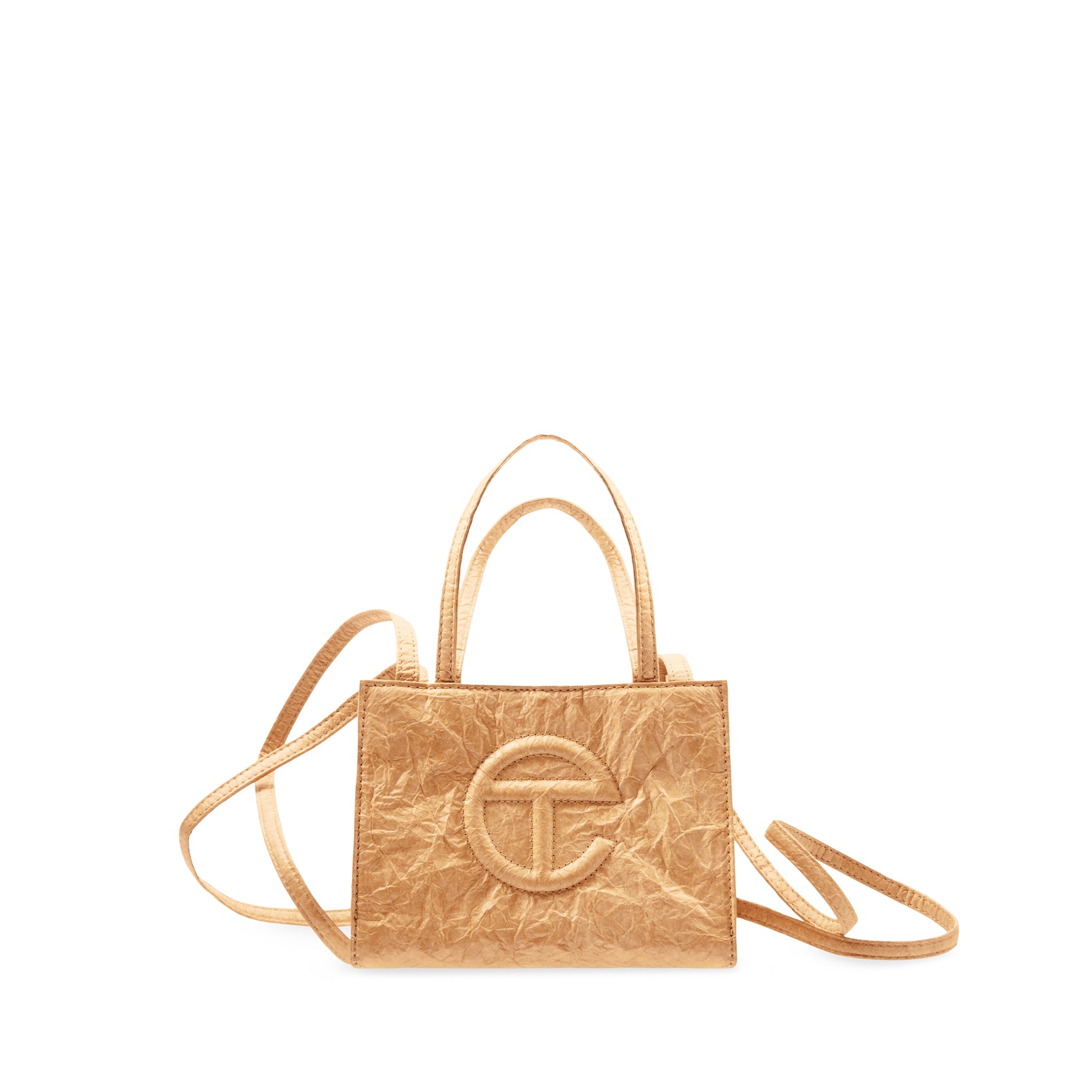 Telfar Tyvek Shopping Bag - Brown