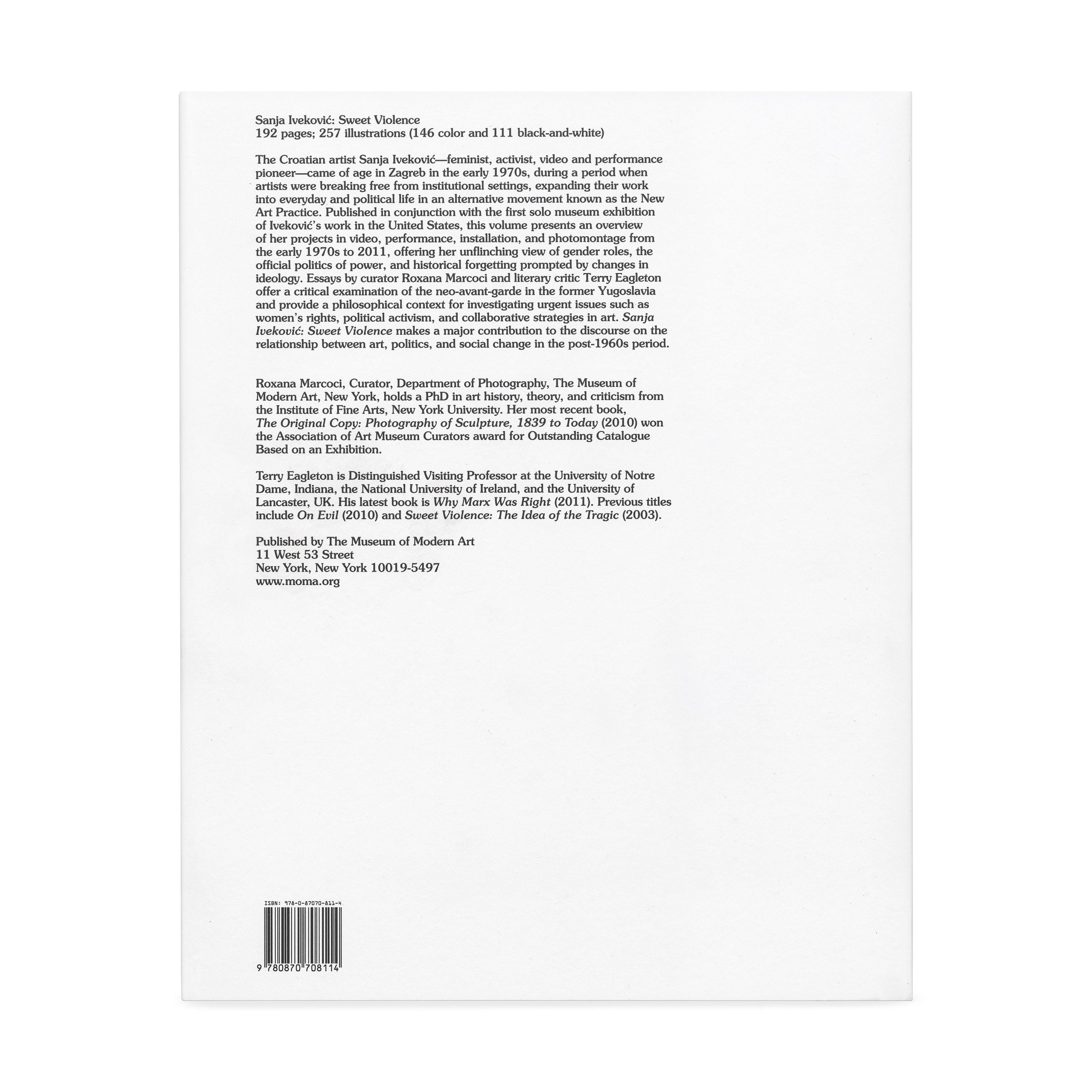 Sanja Ivekovic: Sweet Violence - Hardcover - Image 2