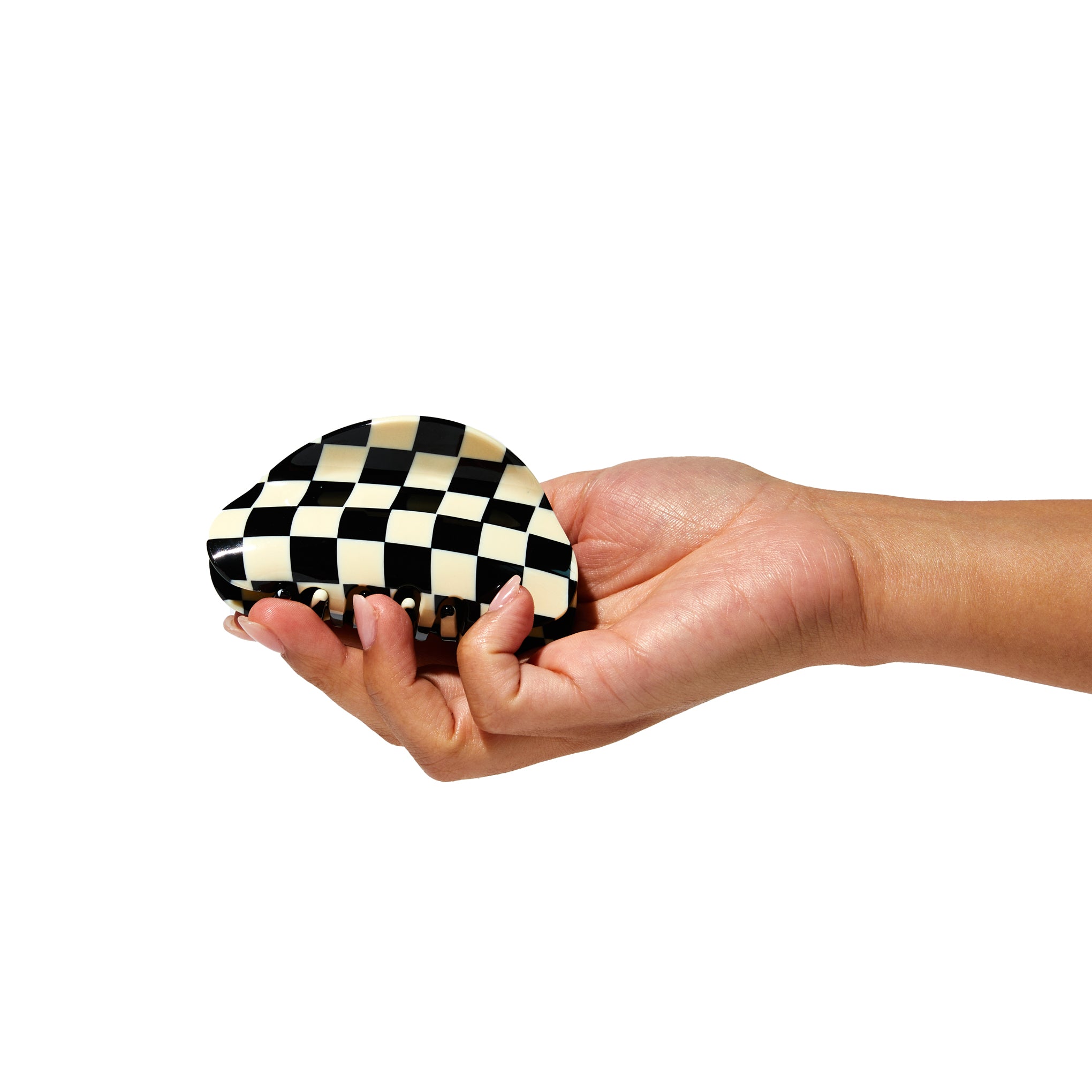 Chunks Checker Claw Hair Clip - Image 4