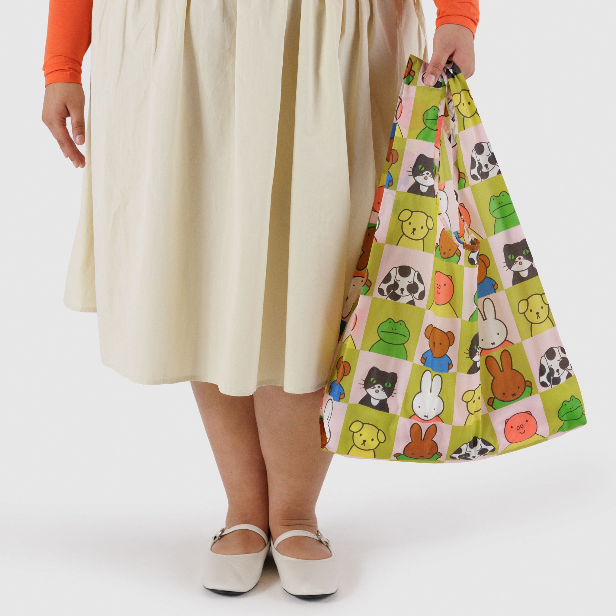 Miffy Baggu Recycled Nylon Standard Tote Bag - Miffy and Friends - Image 2