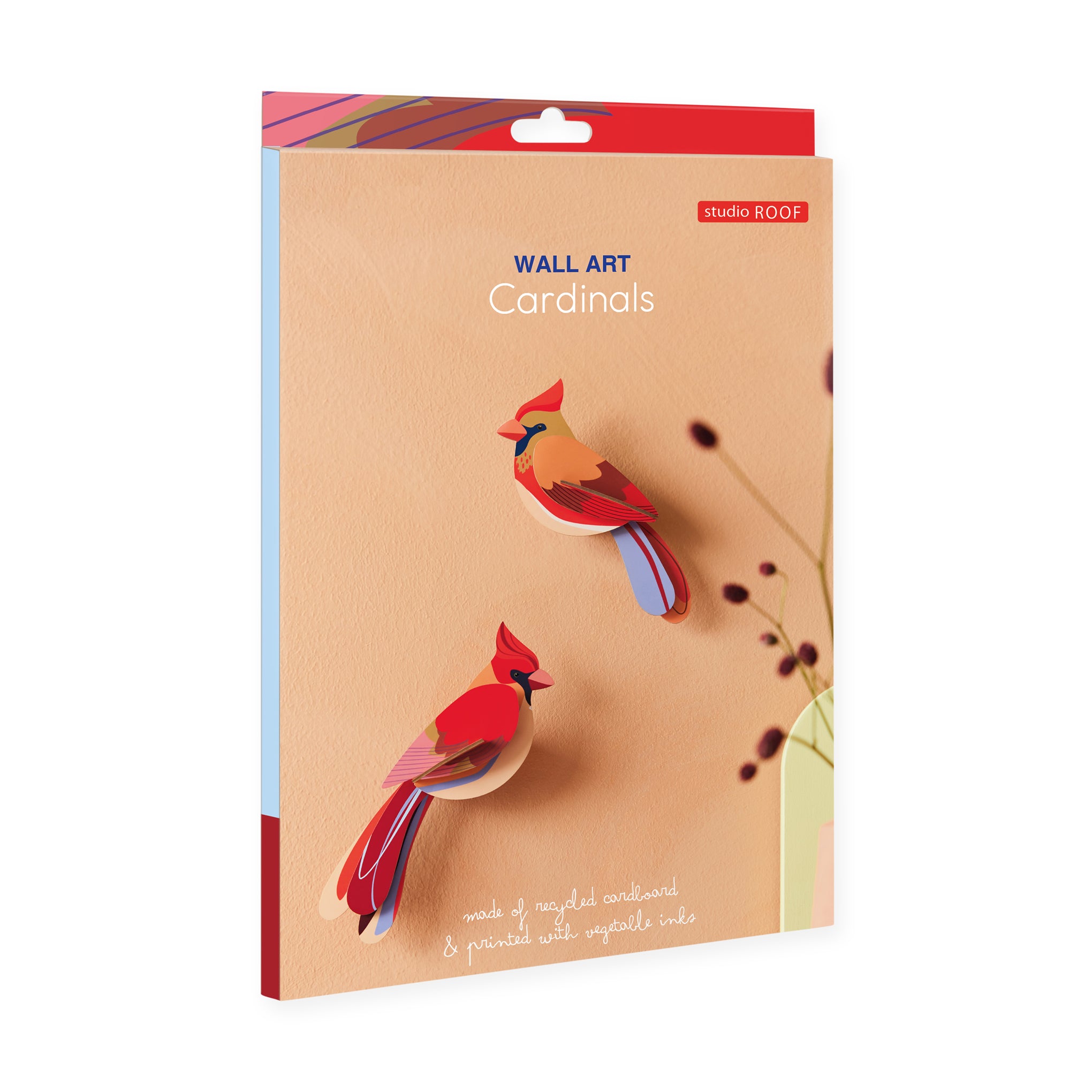DIY Garden Bird Wall Art Kits - Cardinals - Image 4