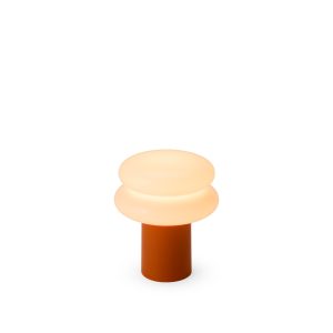 Snowman 8 Mini Portable Lamp - Tangerine