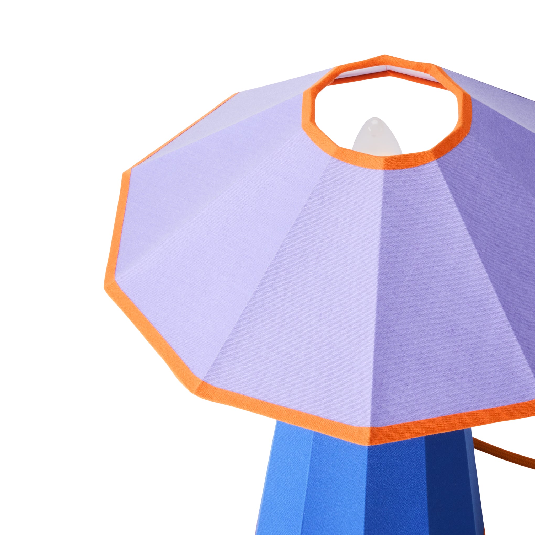 Trimme Table Lamp - Blue/ Purple - Image 4