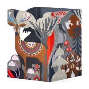 Moonlight View Holiday Pop-Up Cards - Set of 8