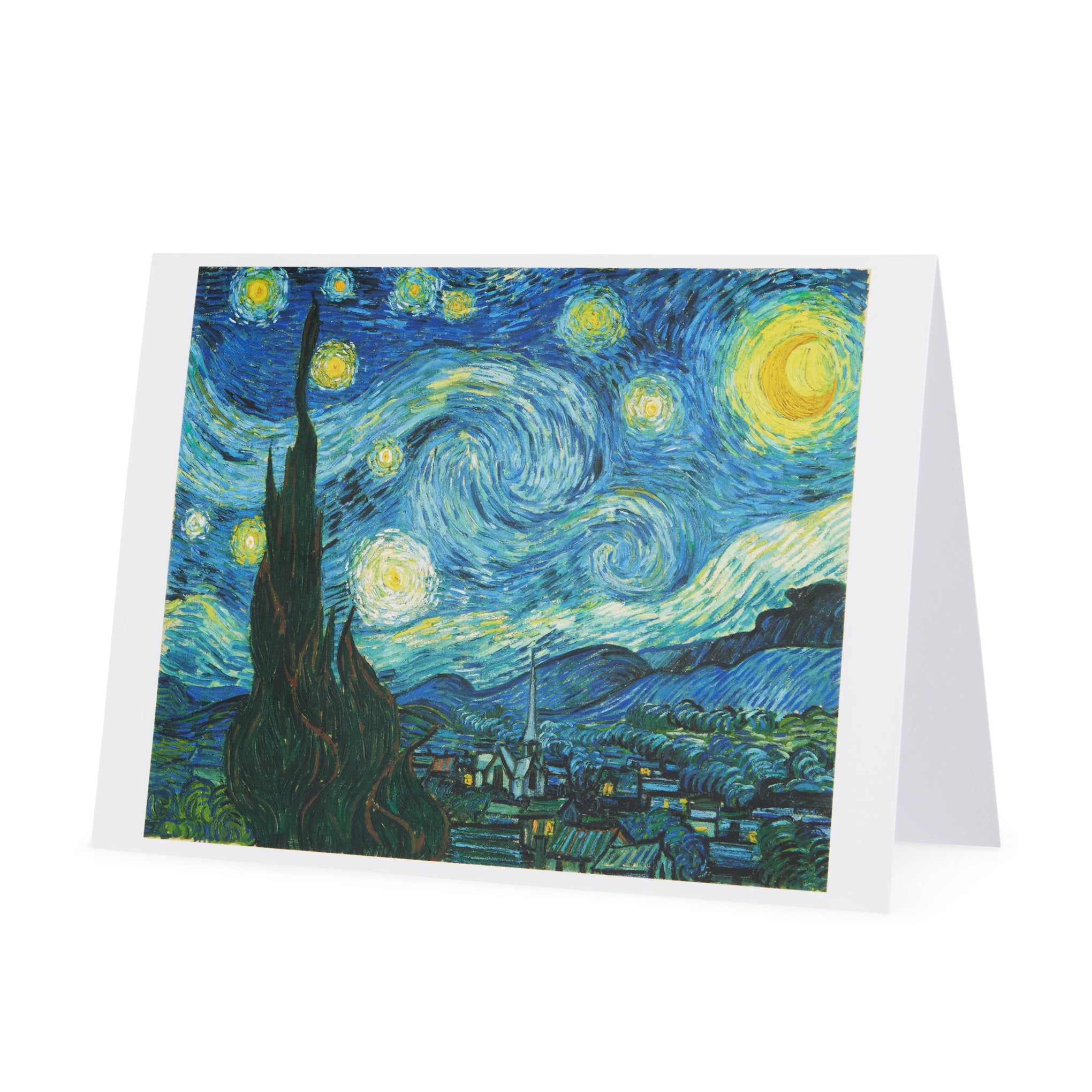 Vincent van Gogh The Starry Night Holiday Cards - Set of 8 - Image 3