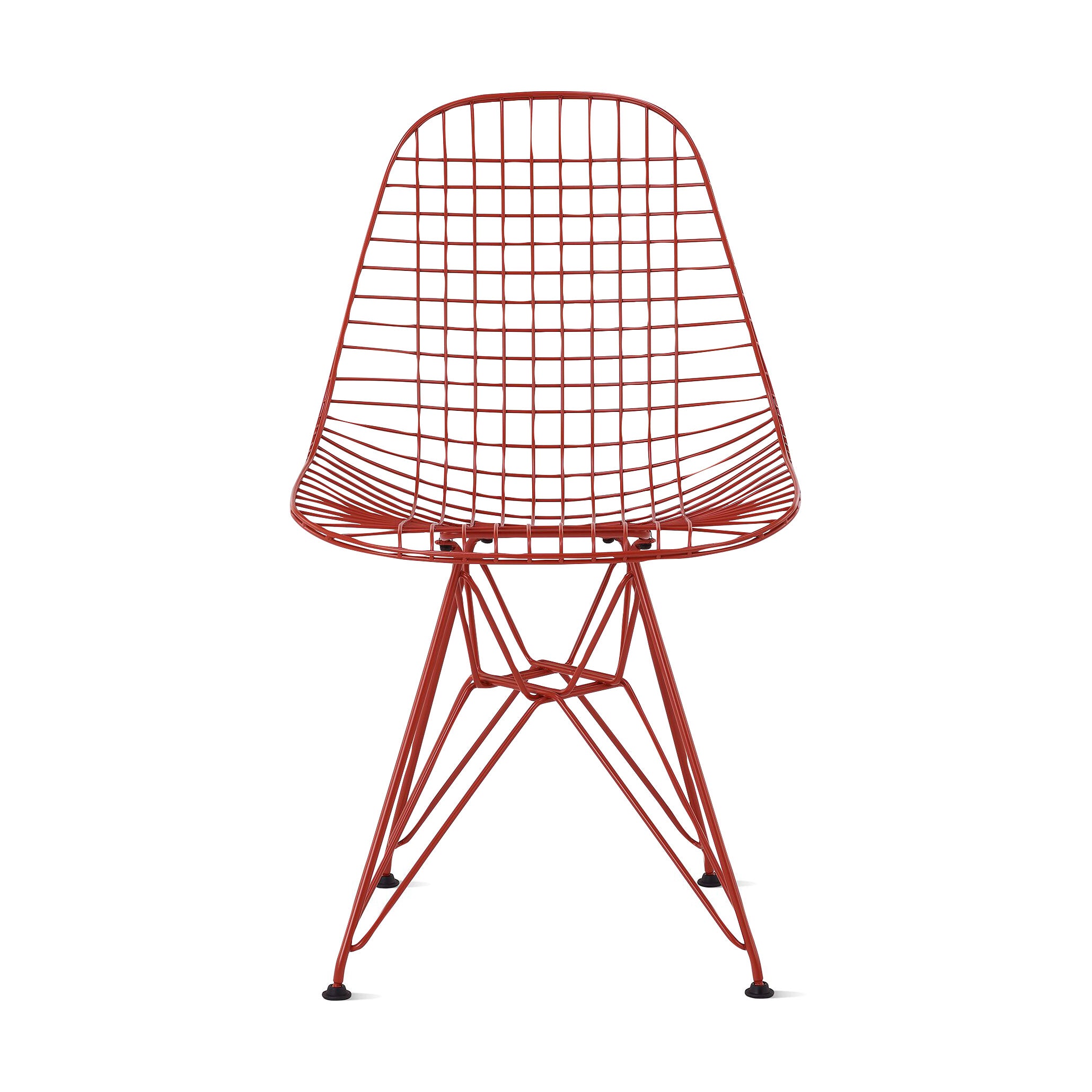 Herman Miller x HAY Eames Wire Chair - Iron Red - Image 4