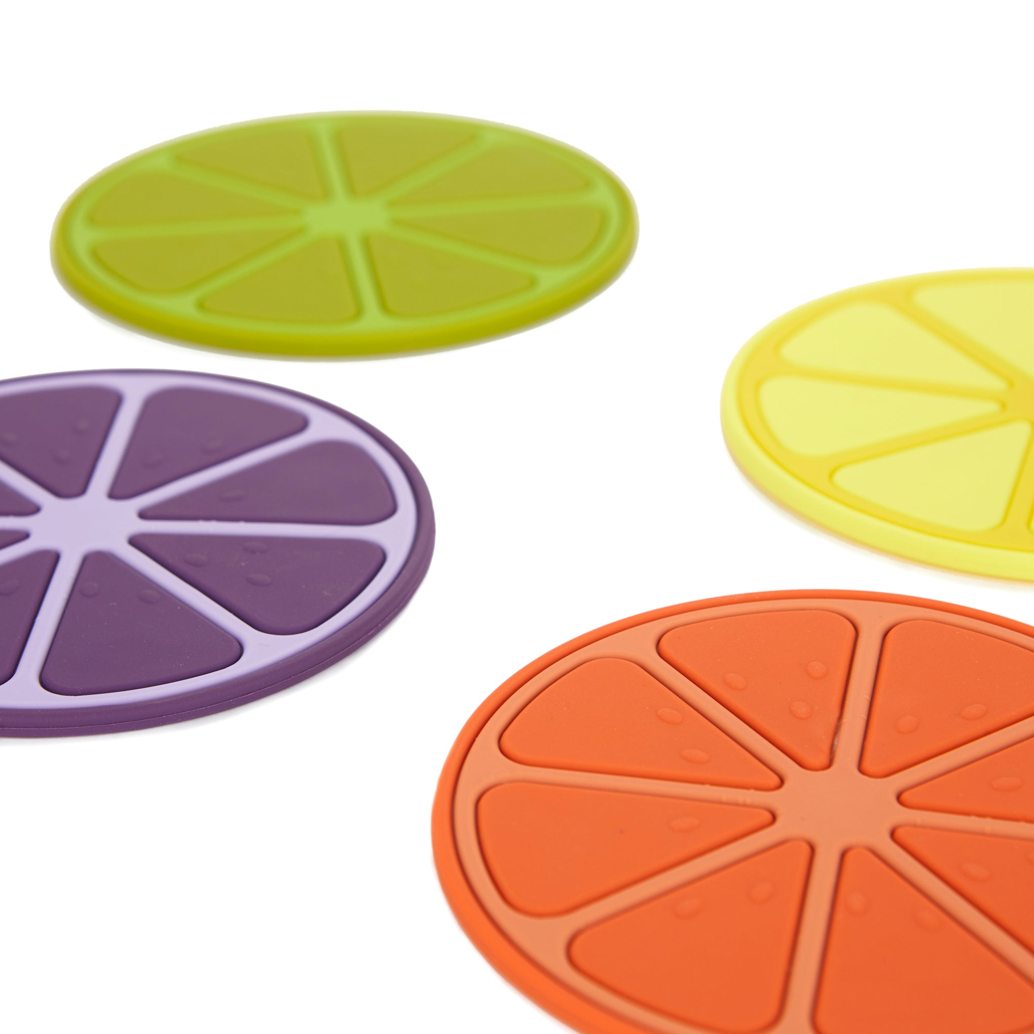 Fruit Party Coasters - Set of 4 - Image 4