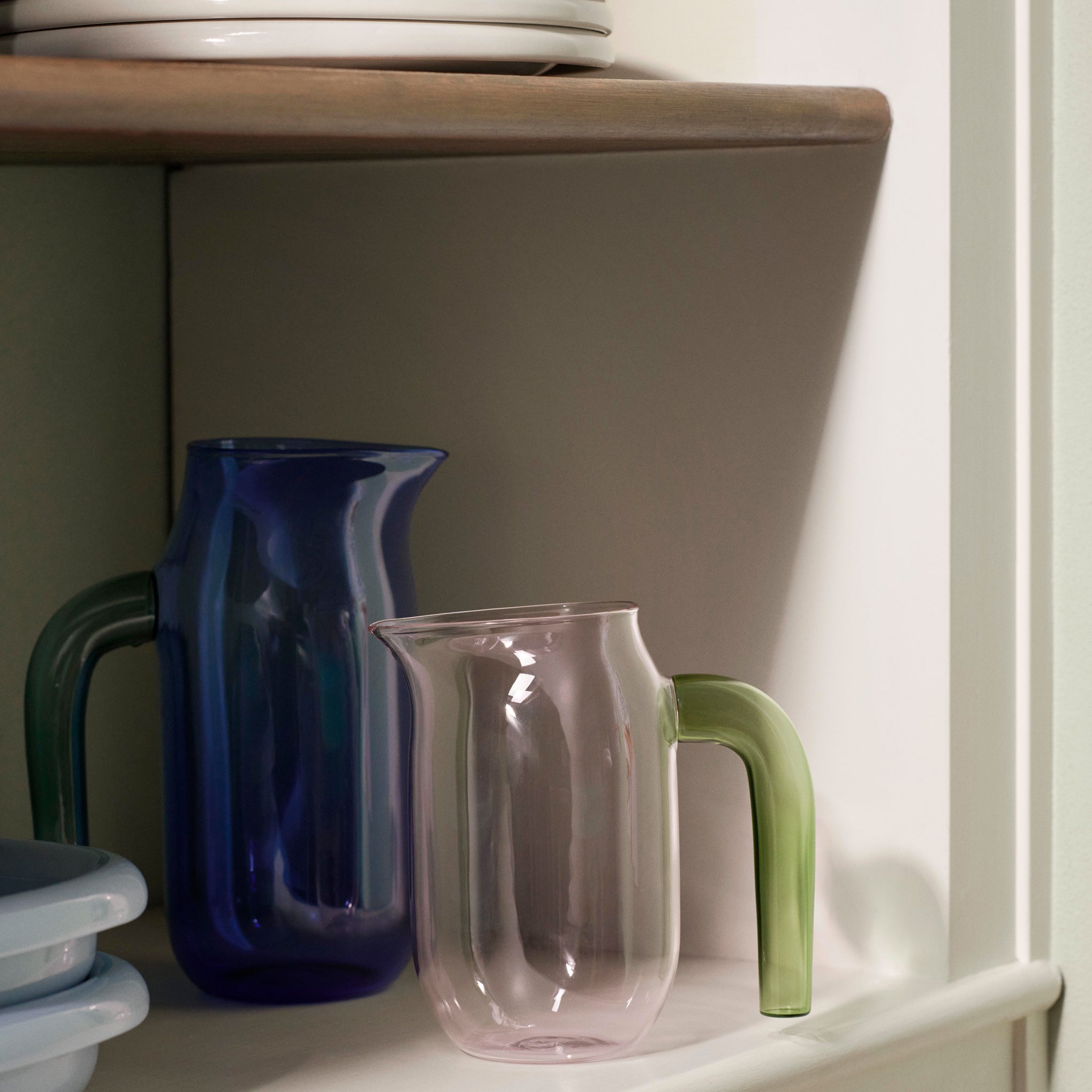 HAY Glass Jug - Blue - Image 2