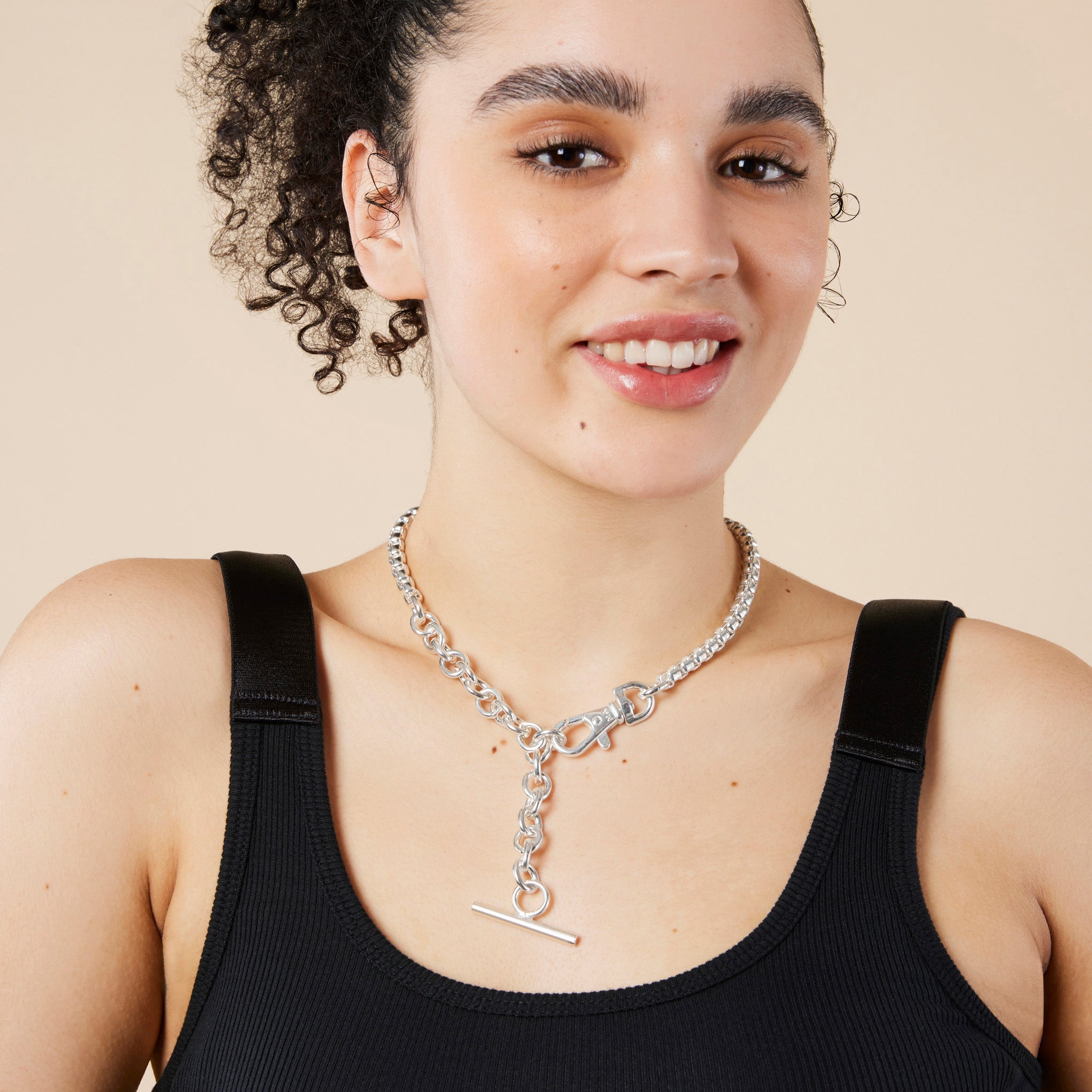 Martine Ali Silver Aris Boxer Necklace - Image 2