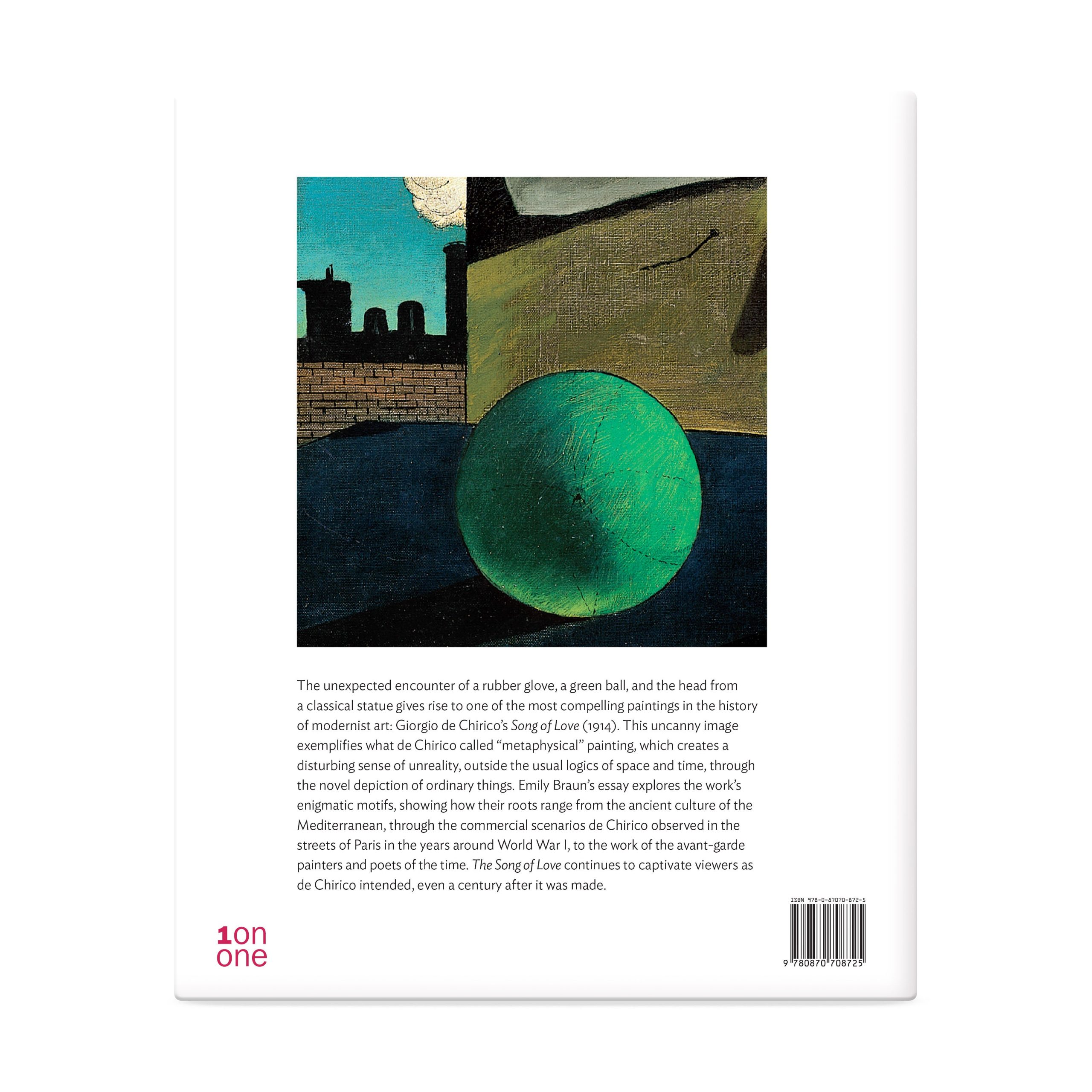 De Chirico: The Song of Love. One on One Series - Paperback - Image 2