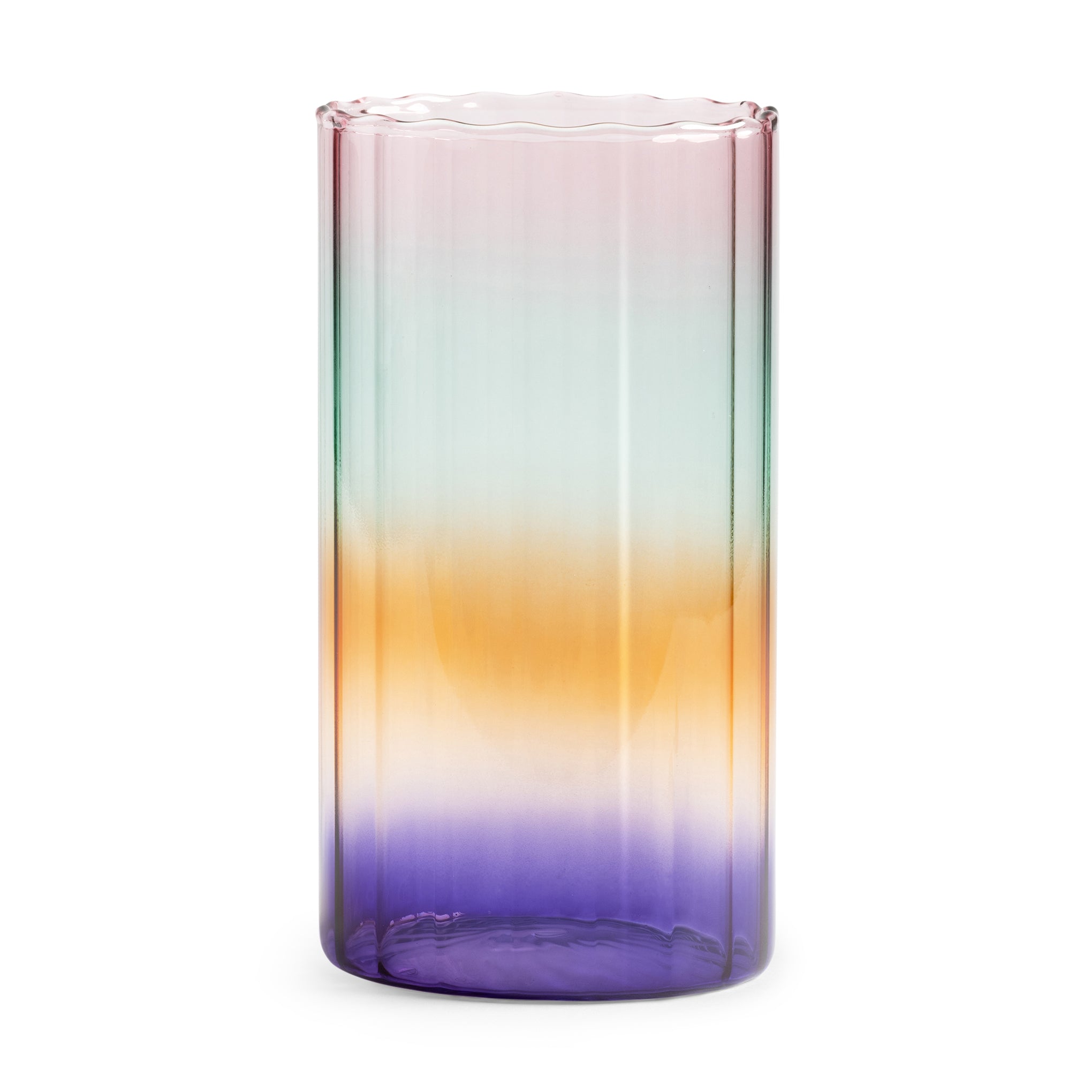 Gradient Glass Vase - Wide - Image 3