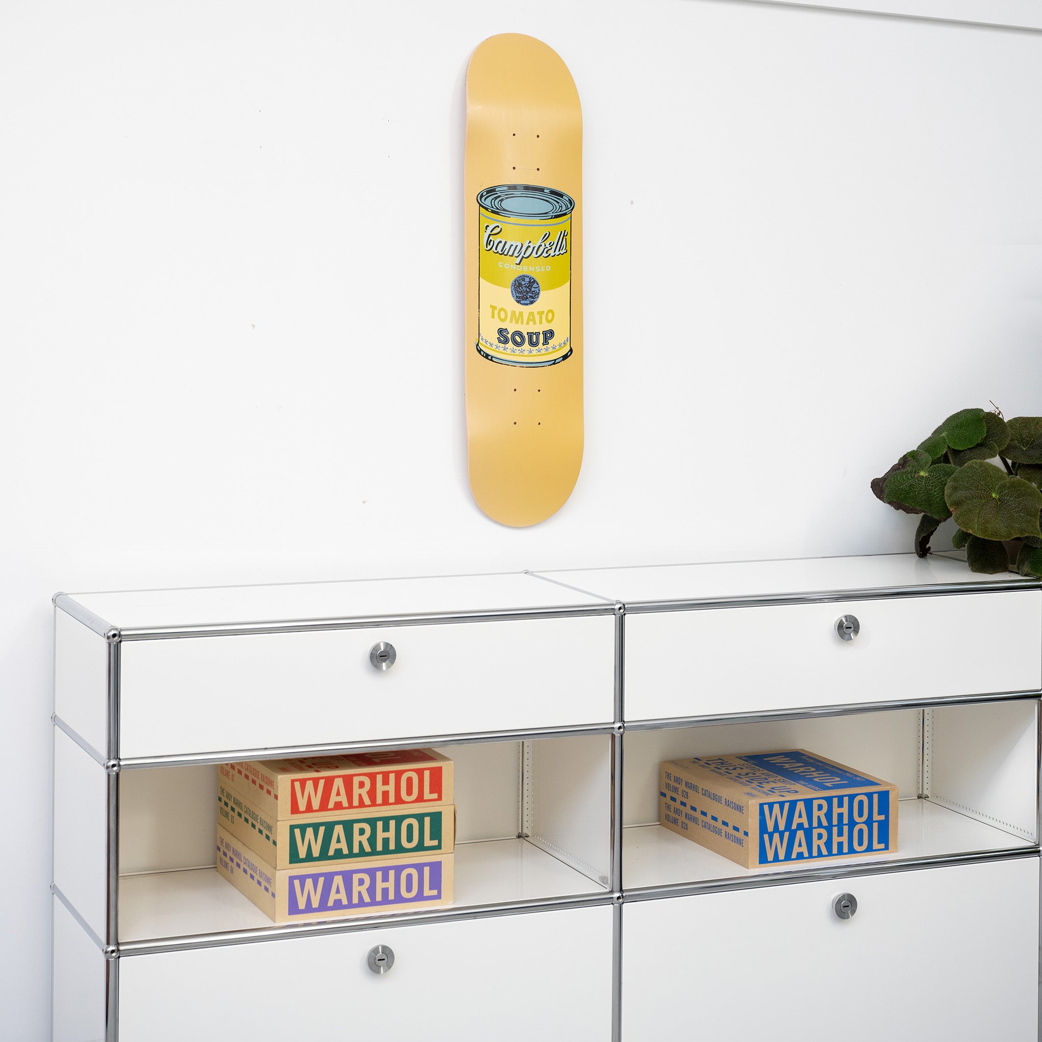 Andy Warhol: Skateboard Colored Campbell's Soup Cans - Beige - Image 2