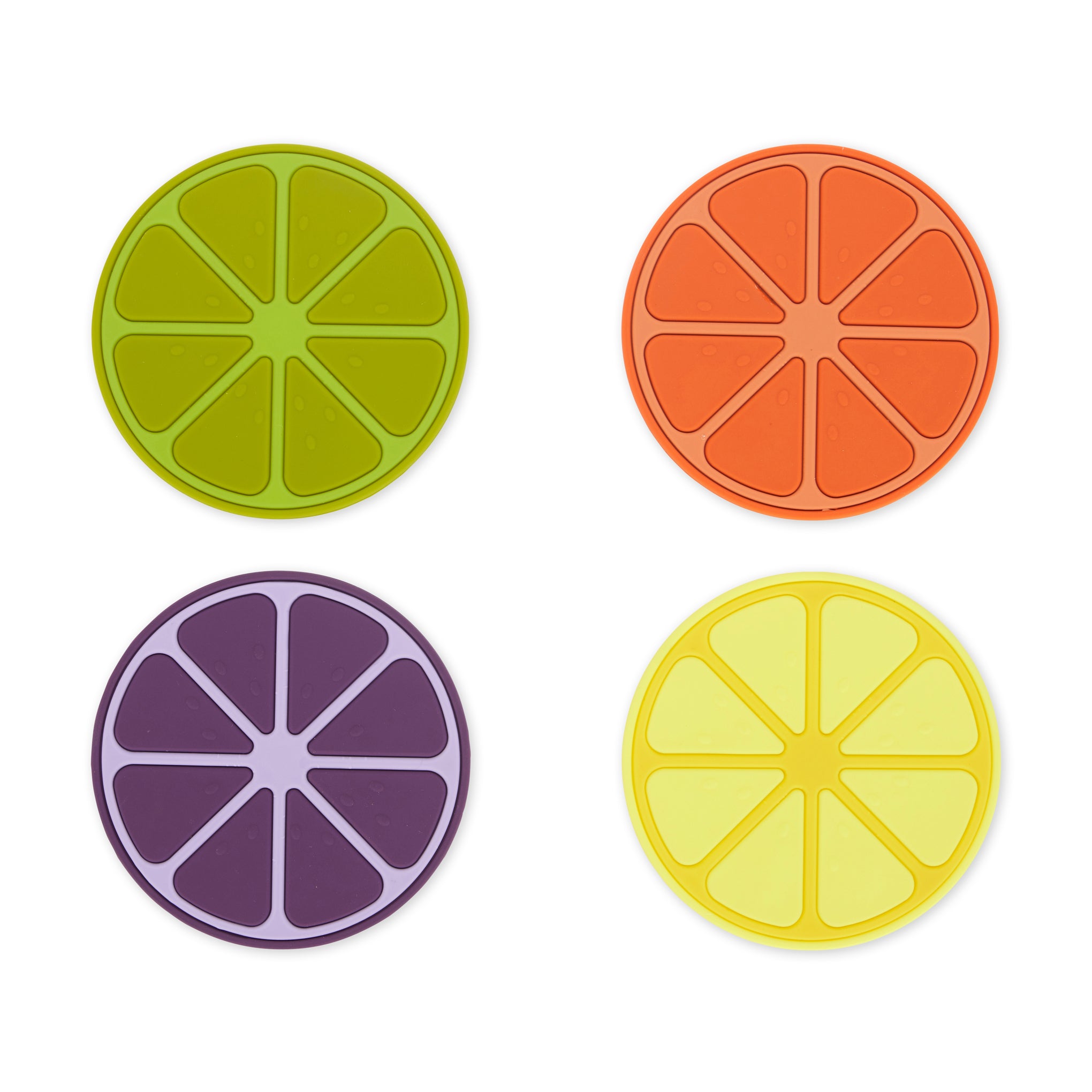 Fruit Party Coasters - Set of 4 - Image 3