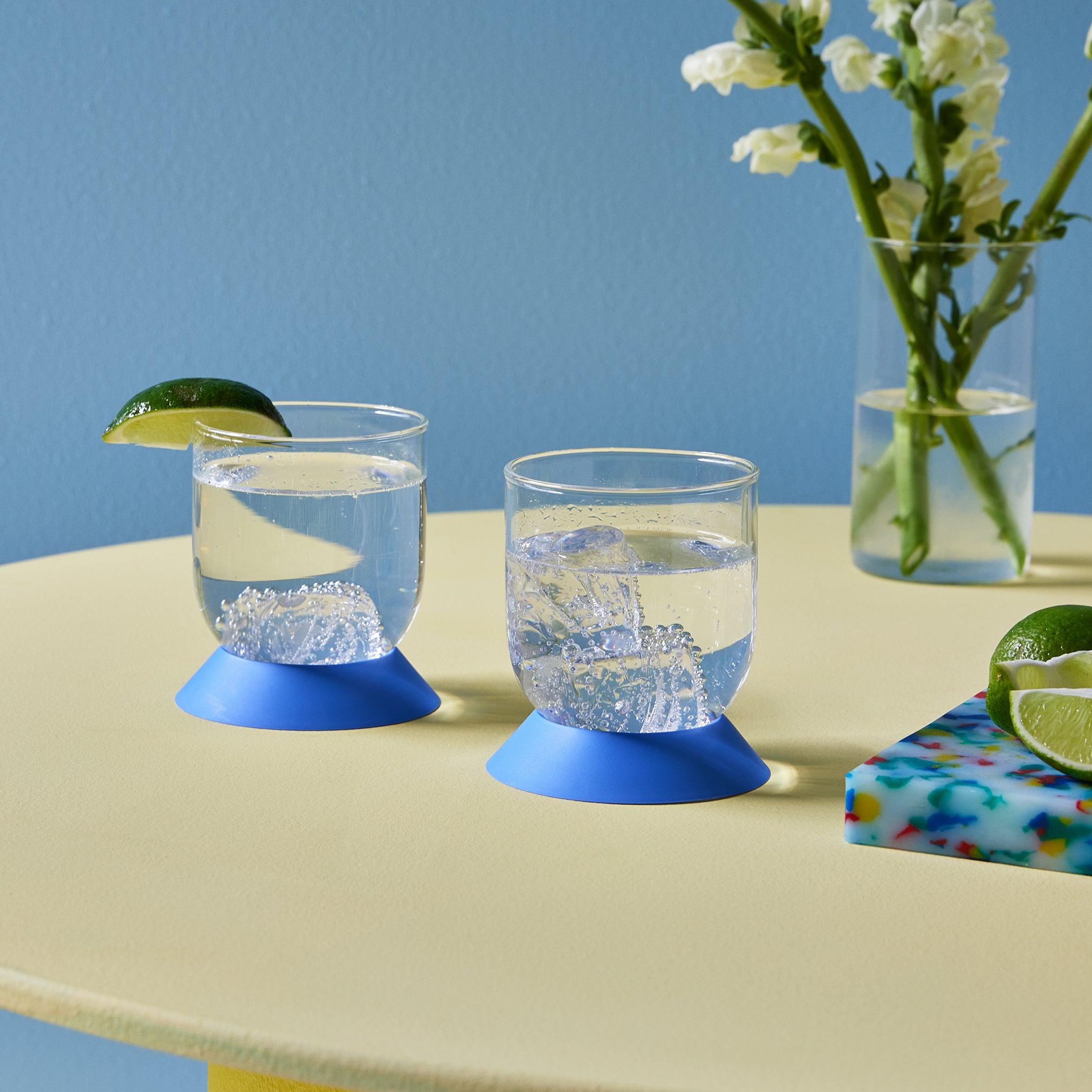 Bodum Oktett Tumblers - Set of 2 - Pale Blue - Image 2