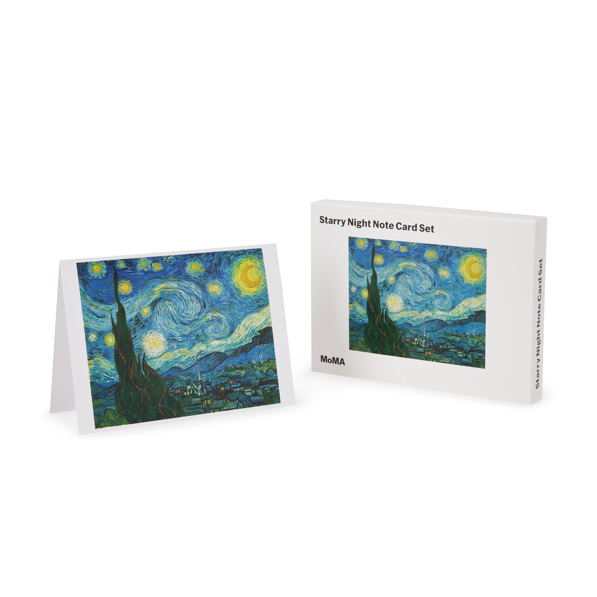 Vincent van Gogh The Starry Night Holiday Cards - Set of 8 - Image 4