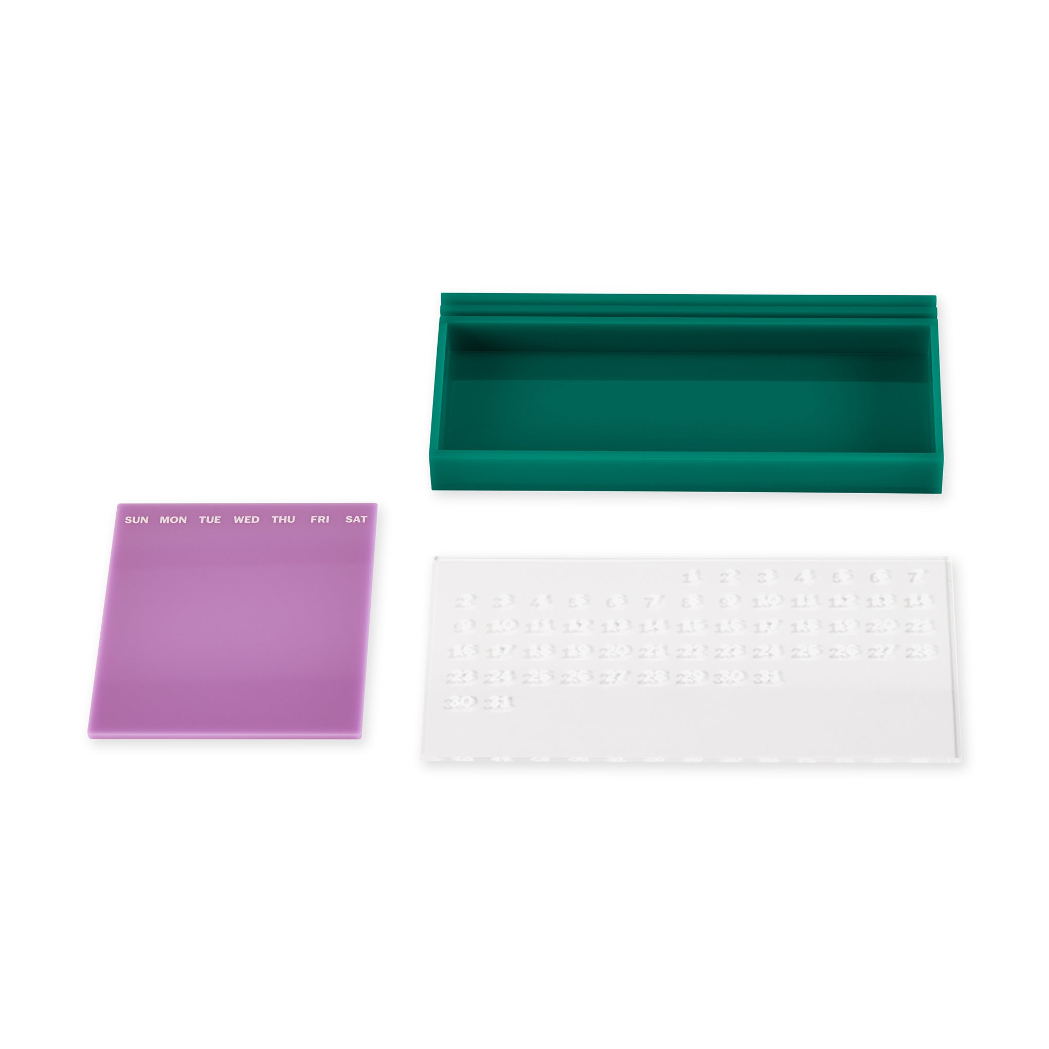 MoMA Colorplay Perpetual Calendar and Organizer - Pink - Image 7