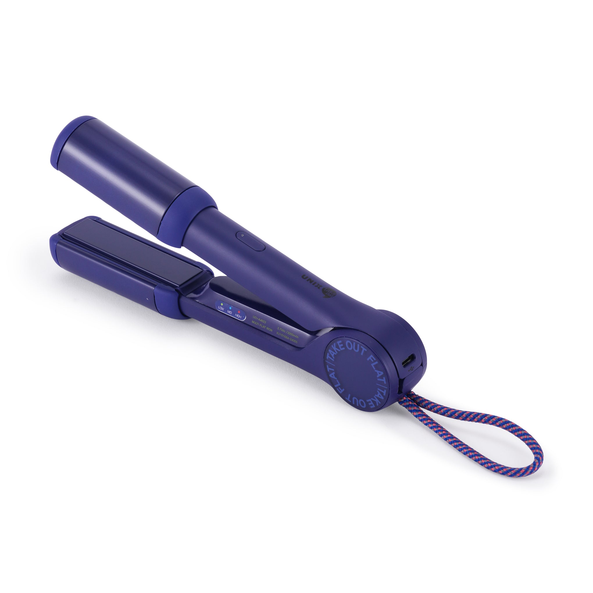 Compact Ceramic Hair Styling Tool - Navy - Image 4