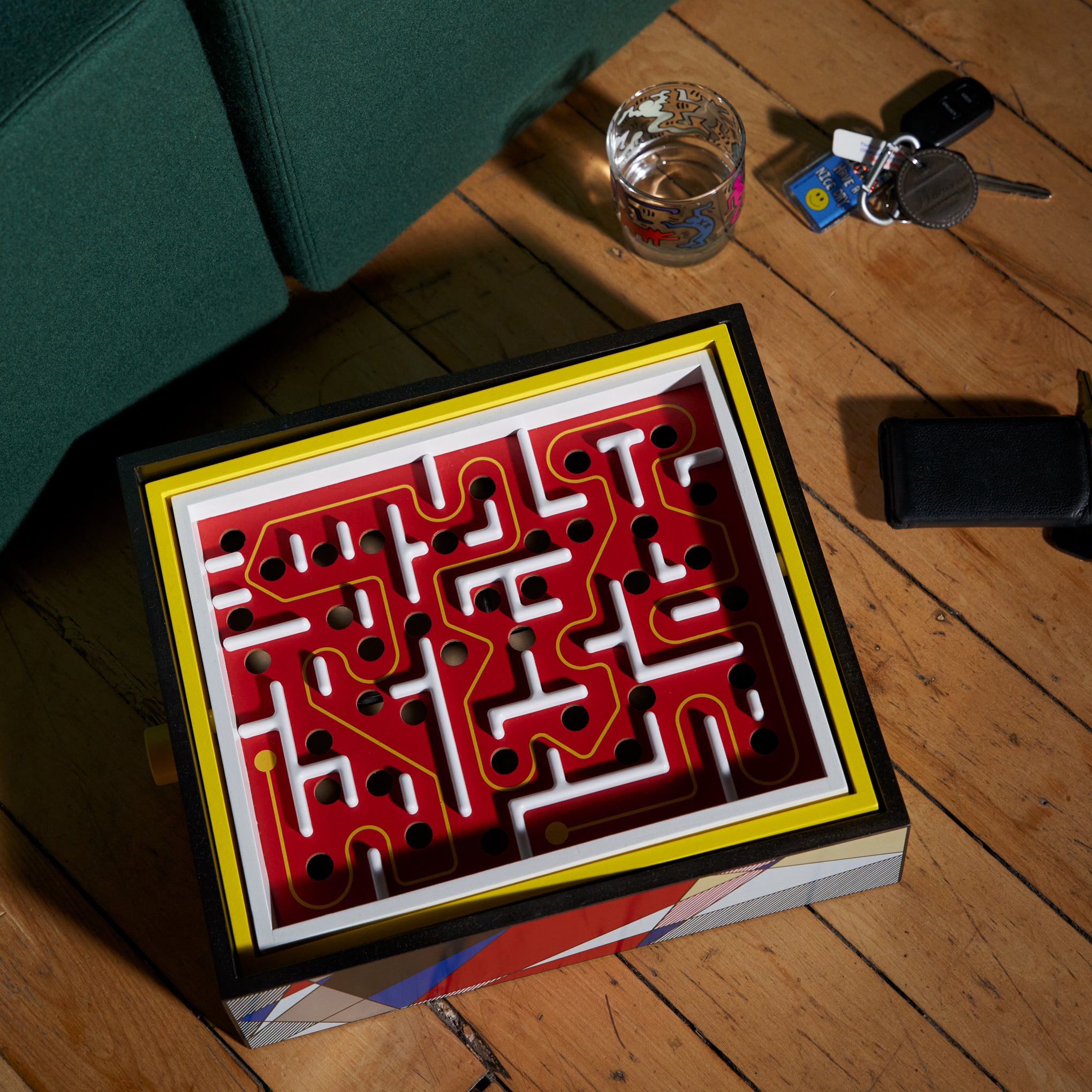 Luna Luna Roy Lichtenstein Perfect/Imperfect Ball Maze Toy - Image 2