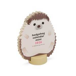 2026 3D Hedgehog Calendar