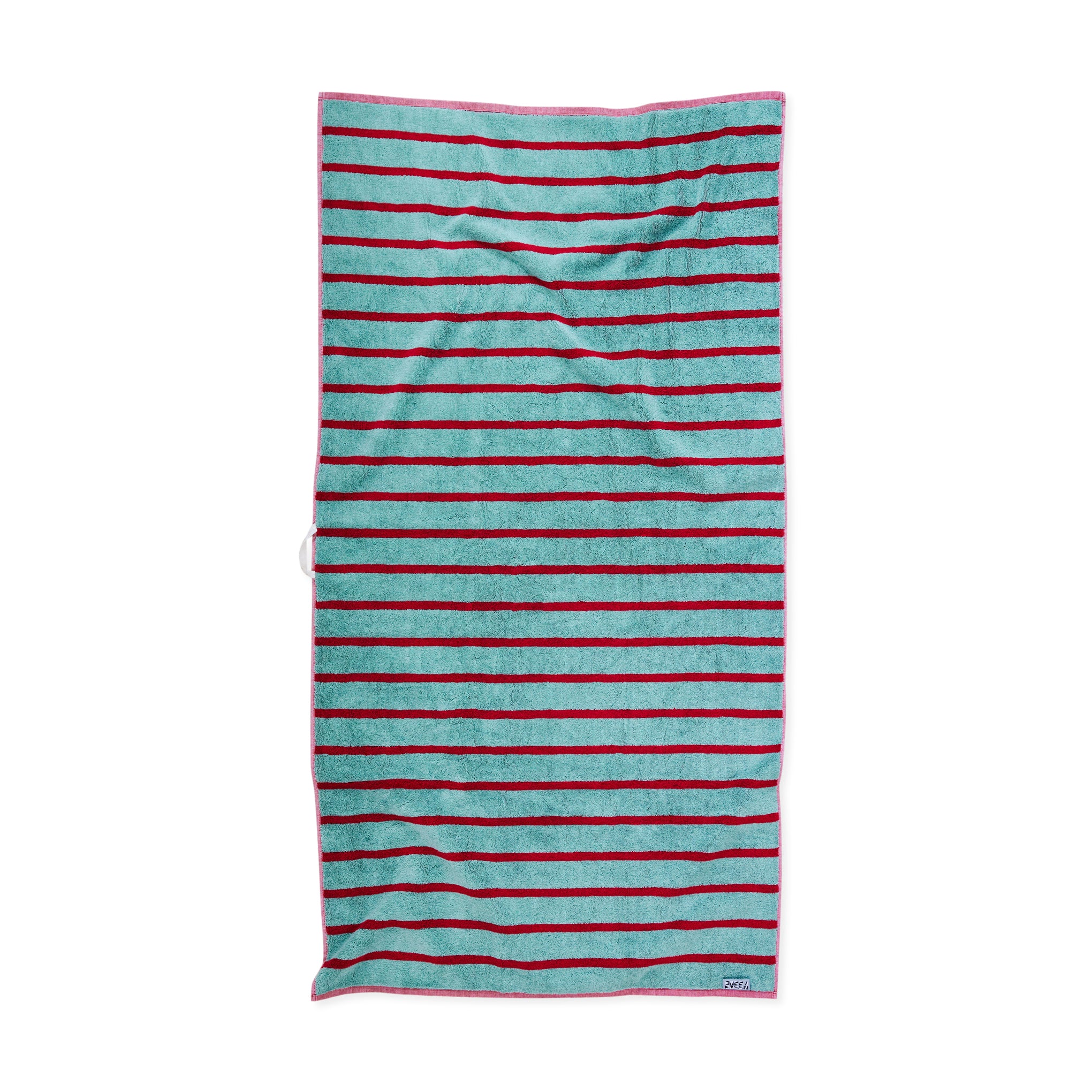 Dusen Dusen Bird Striped Cotton Towel - Tanager - Image 6