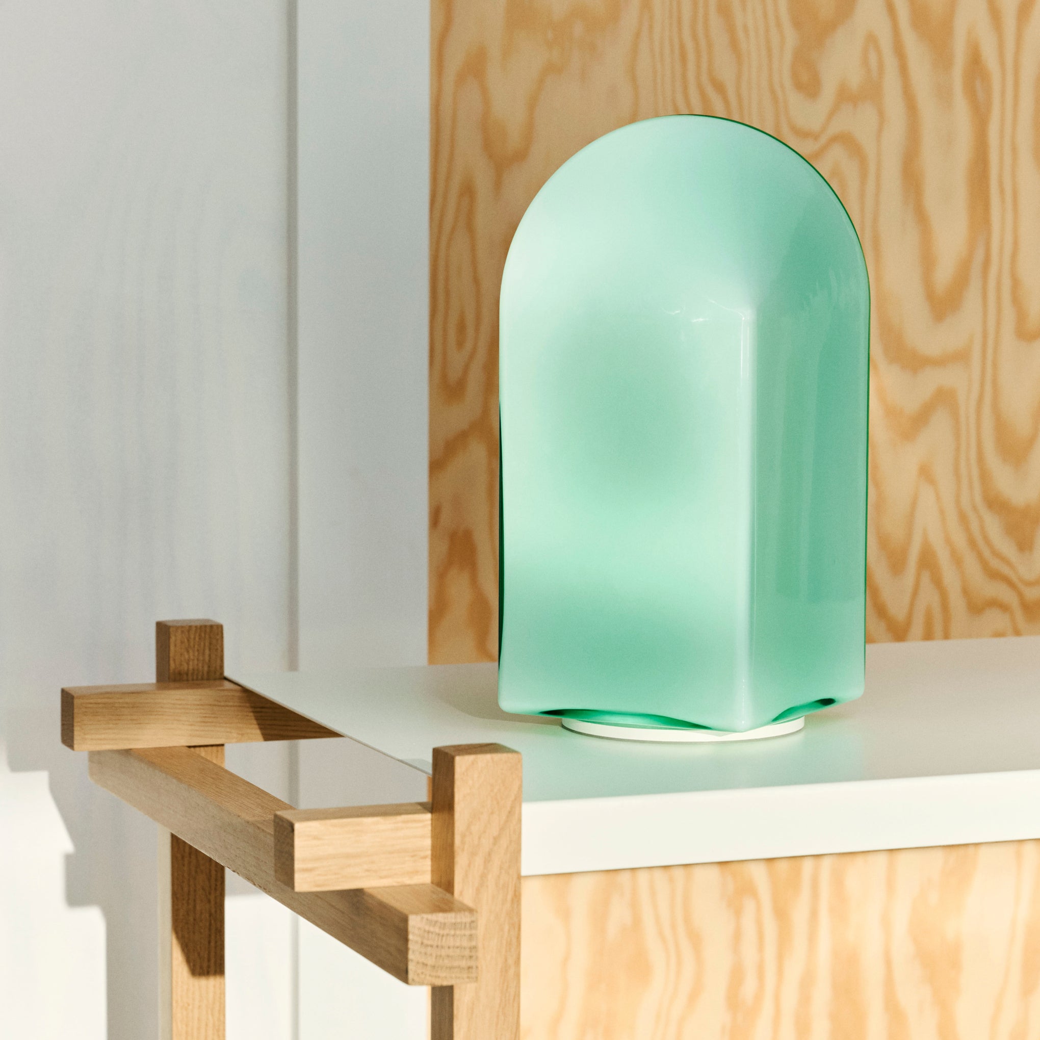 HAY Parade Portable Glass Lamp - Seafoam Green - Image 2
