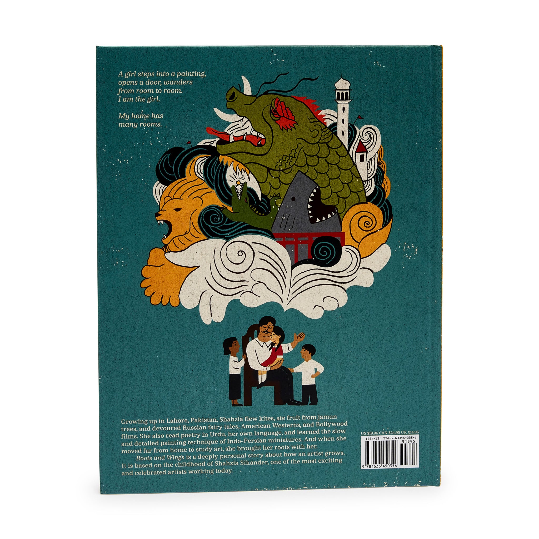 Roots and Wings: How Shahzia Sikander Became an Artist - Hardcover - Image 2