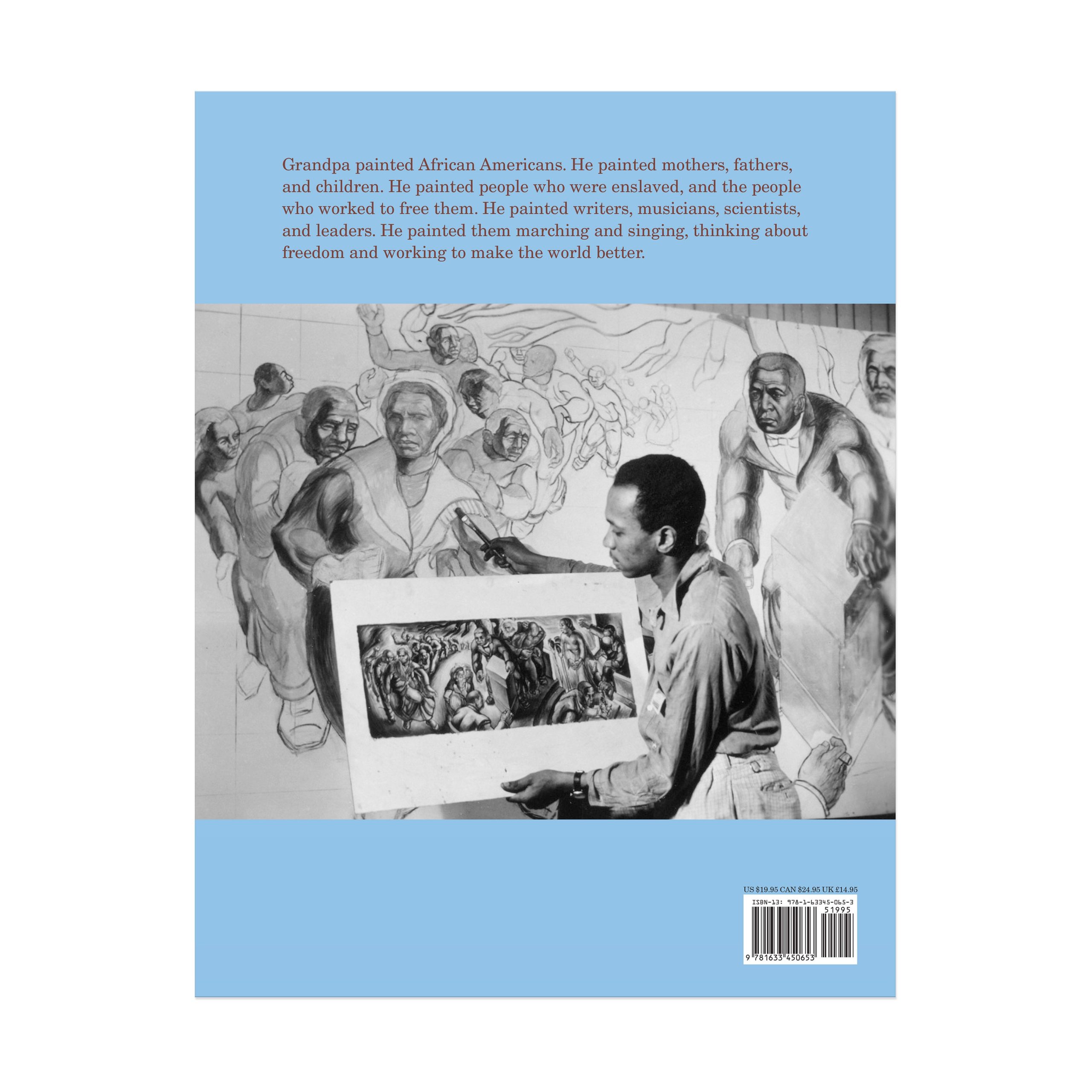 Grandpa and the Library: How Charles White Learned to Paint - Hardcover - Image 2