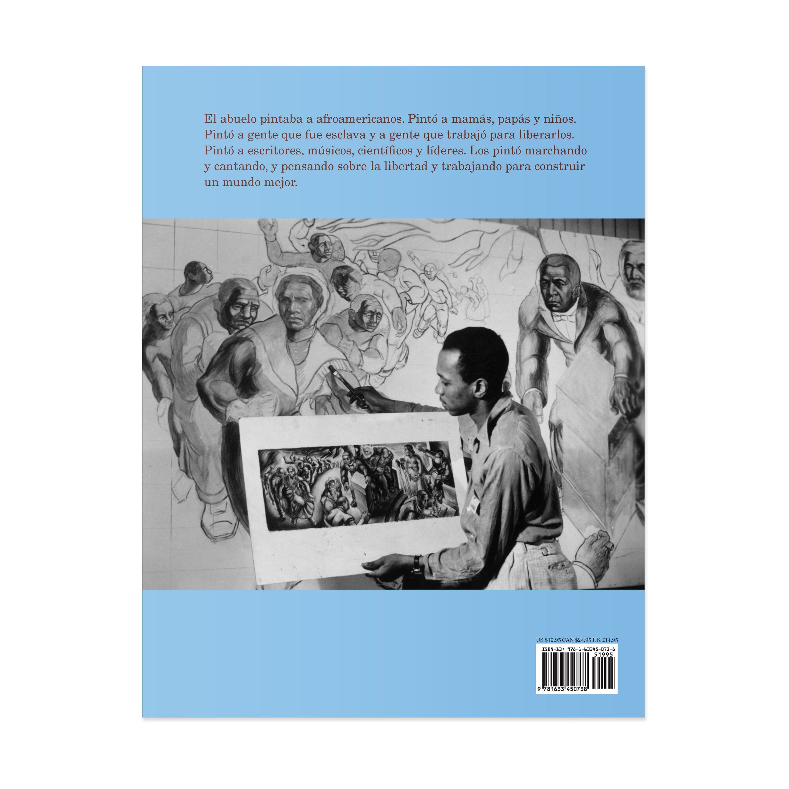 El abuelo y la biblioteca: C??mo Charles White aprendi?? a pintar - Hardcover - Image 2