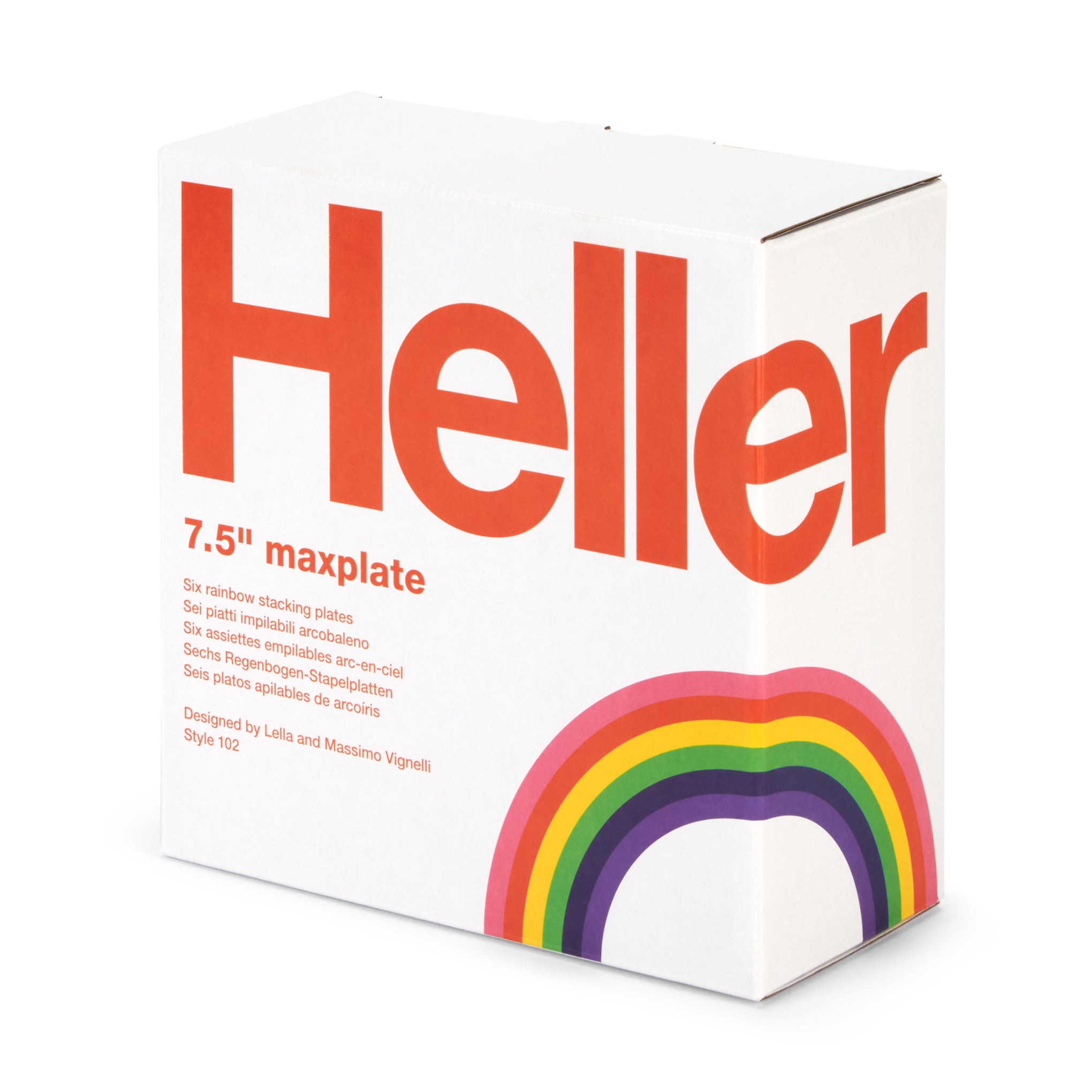 Vignelli Hellerware Rainbow Stacking Dinnerware - Set of 6 - Image 21