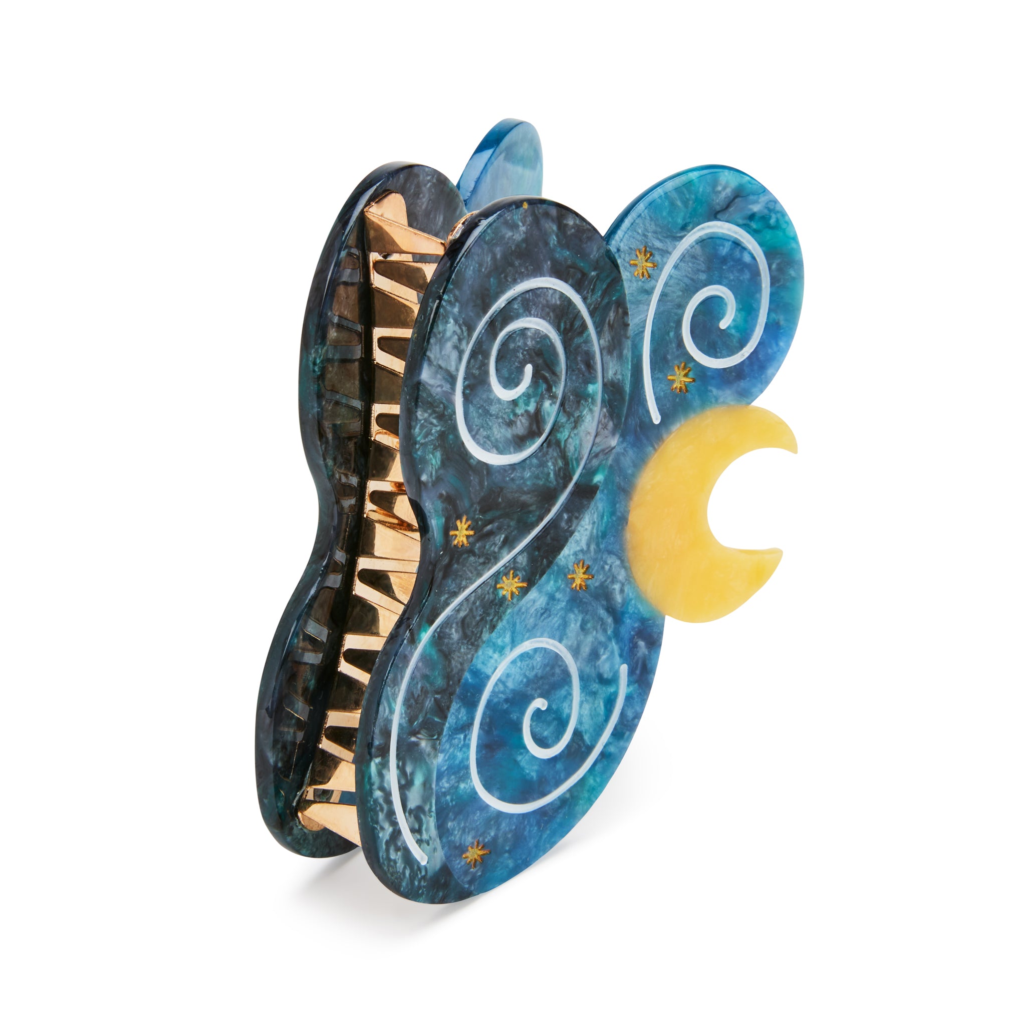 MoMA Solar Eclipse Starry Night Hair Clip