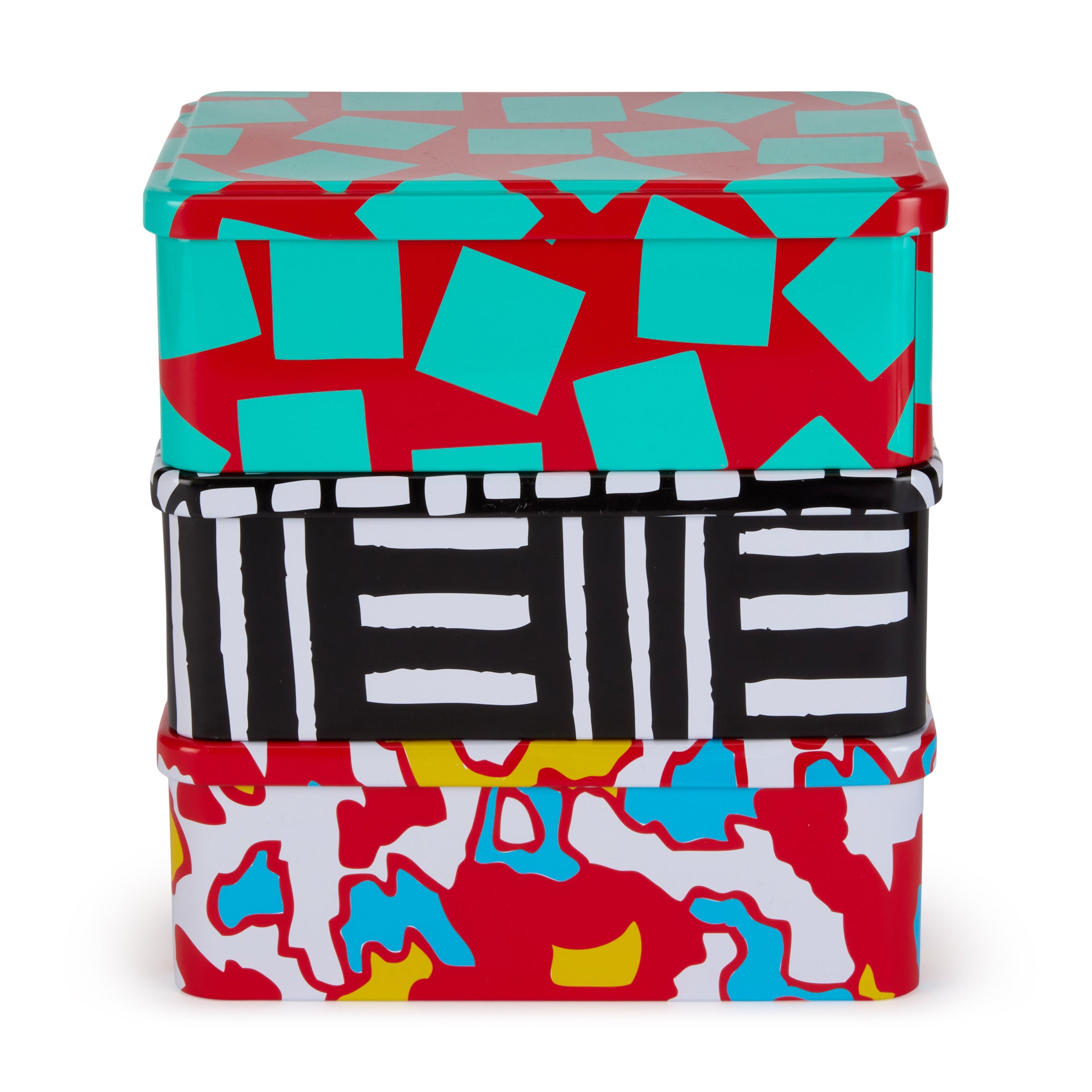 George Sowden Horizontal Tin - Red/ Turquoise - Image 5