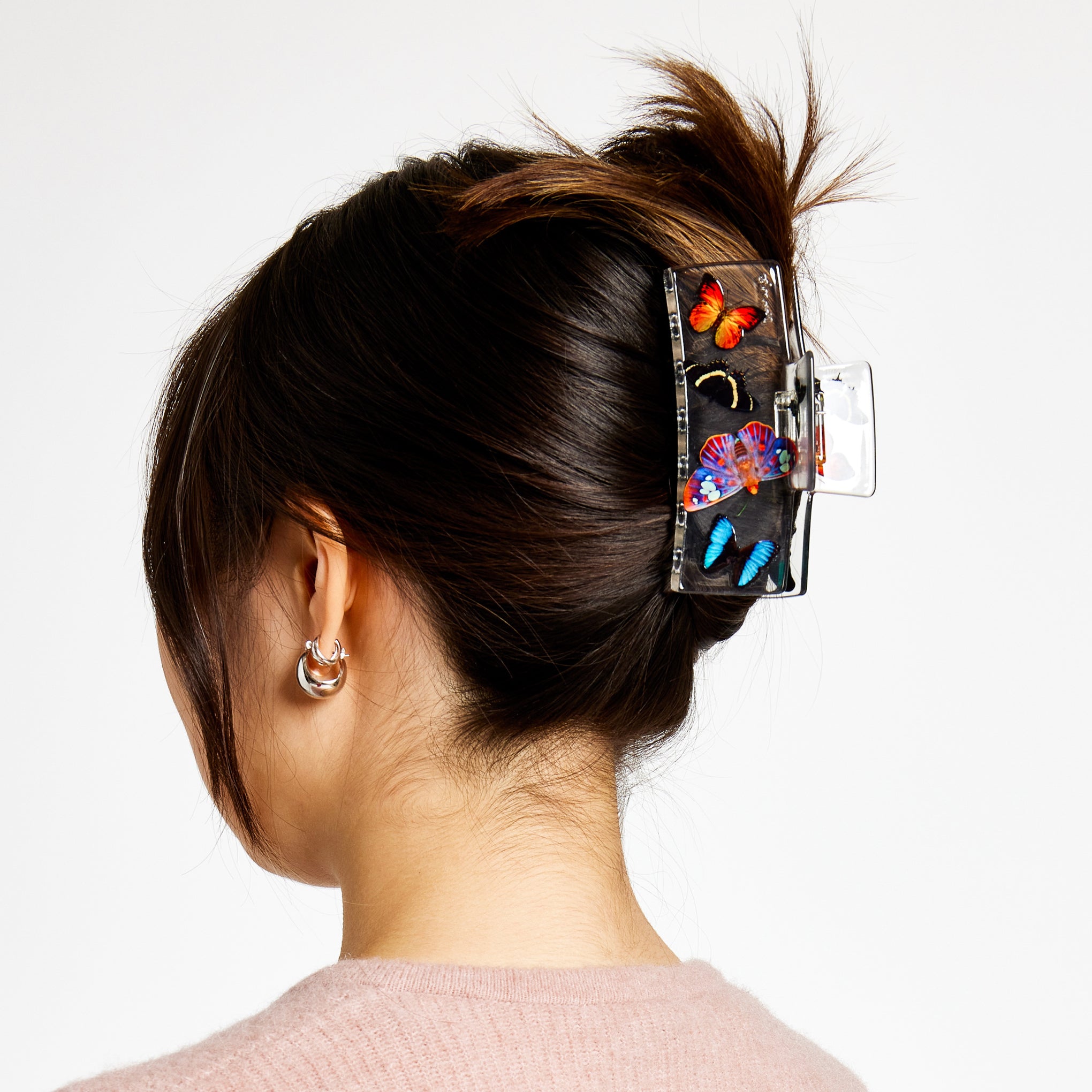 Chunks Butterfly Box Claw Hair Clip - Image 2