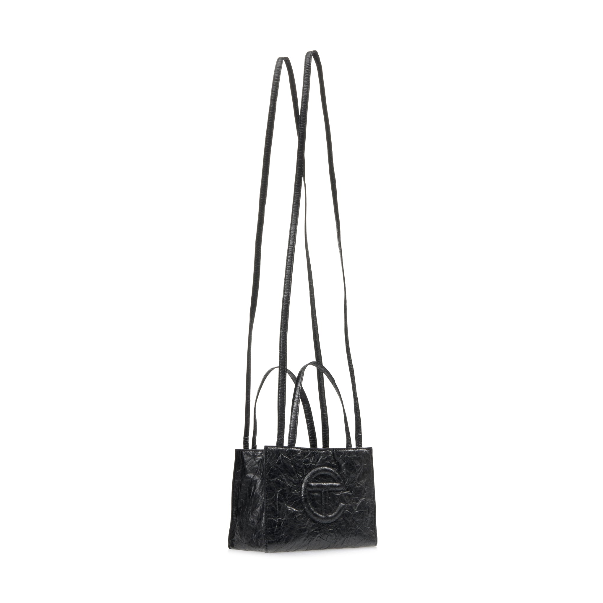 Telfar Tyvek Shopping Bag - Black - Image 7