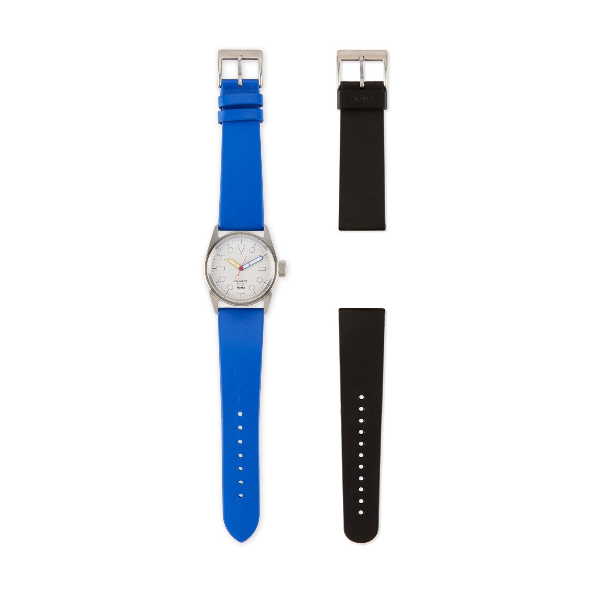 MoMA Unimatic De Stijl Modello Cinque Watch - Blue - Image 3