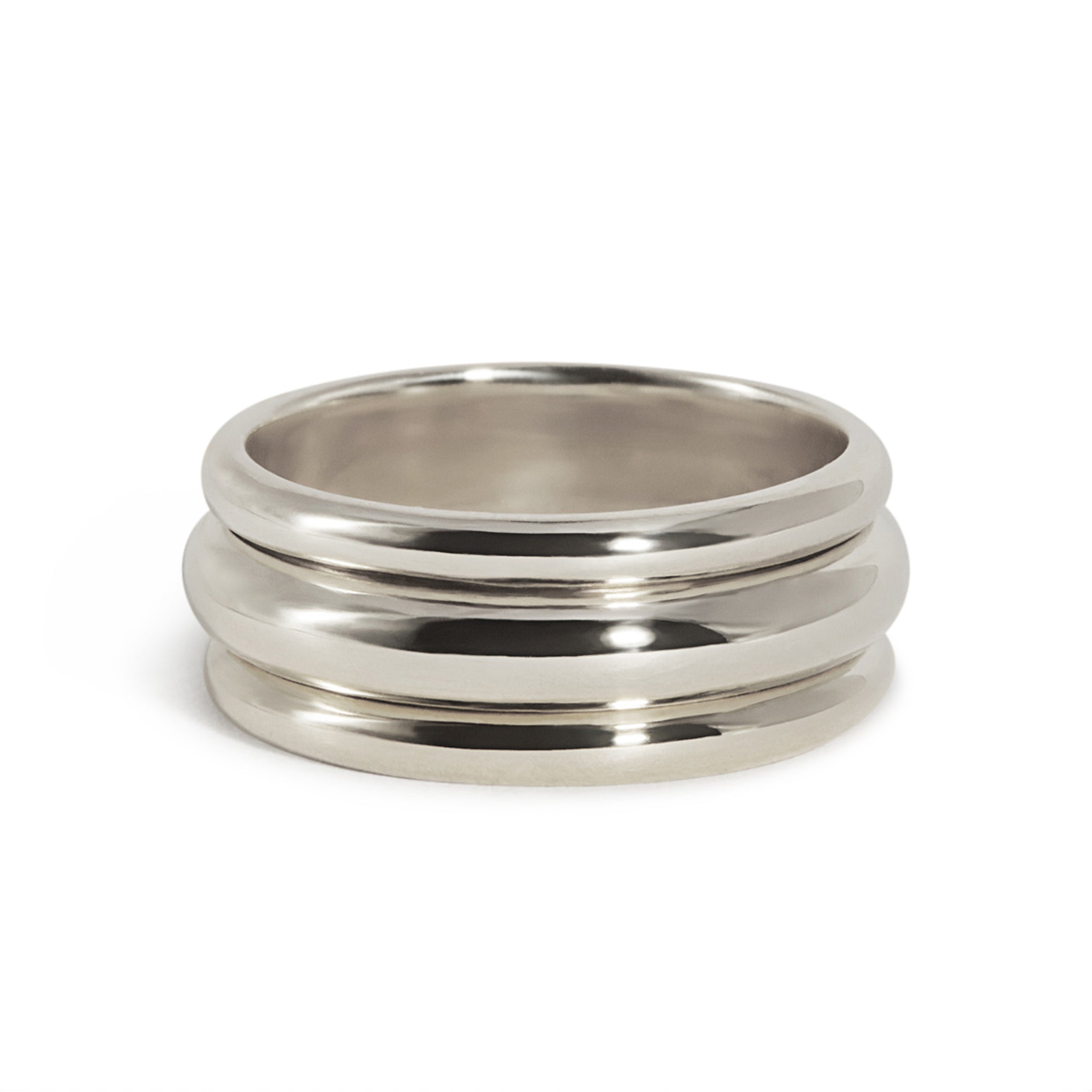 Pivot Ring III - Sterling Silver