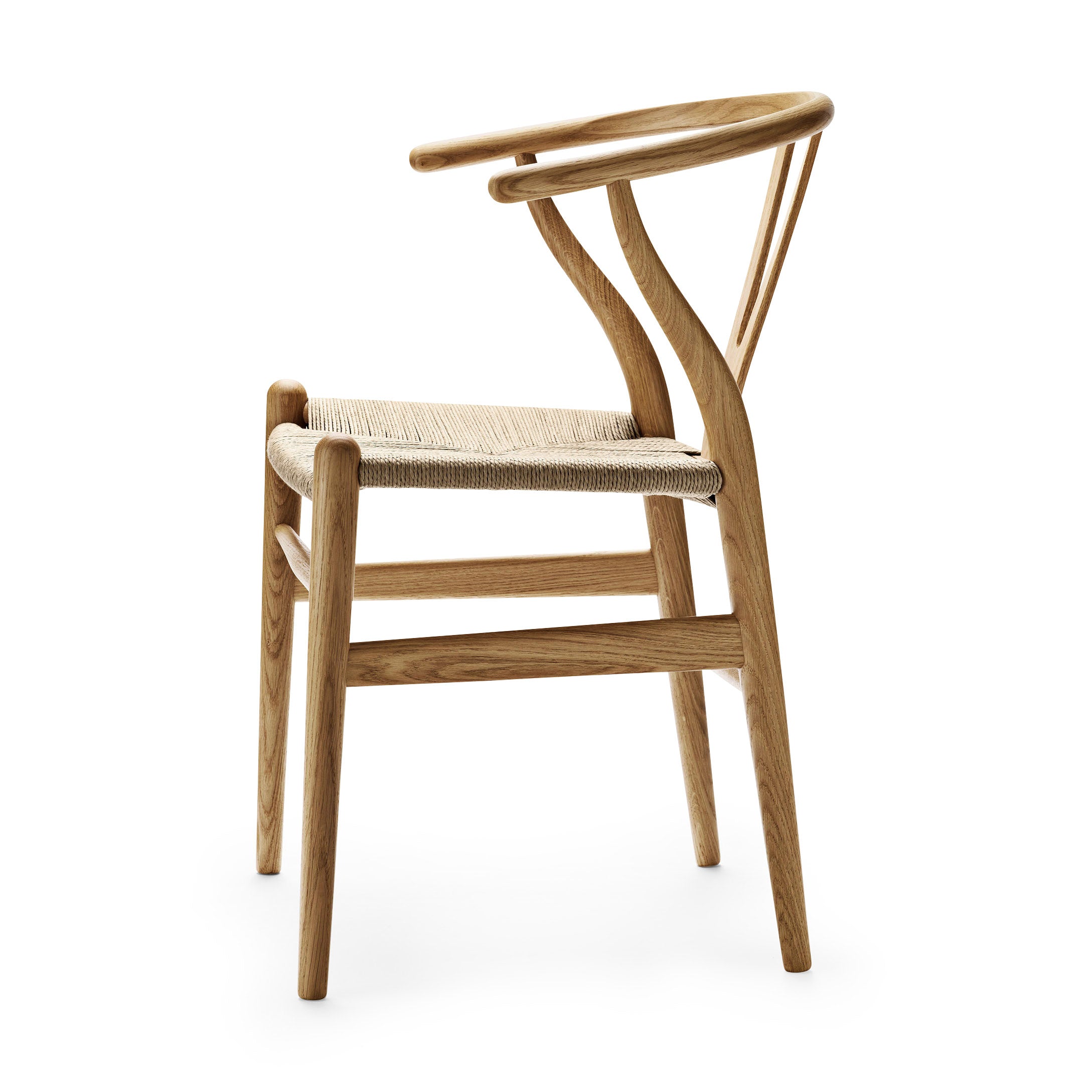 CH24 Wishbone Chair - Oak Oil - Image 3