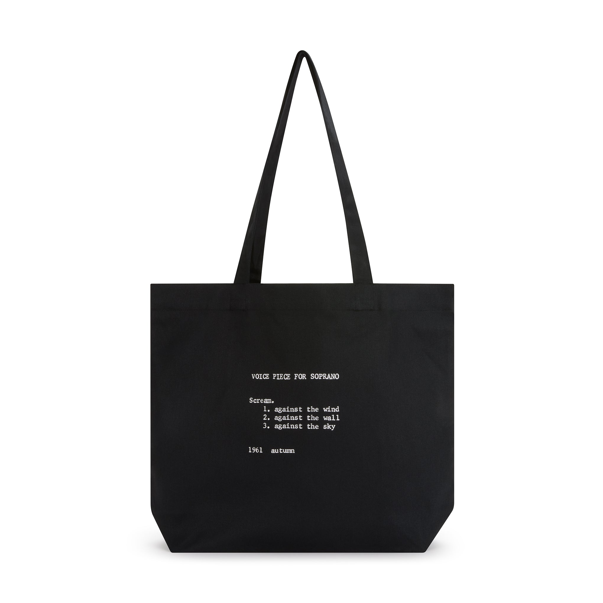 PANGAIA Yoko Ono Voice Piece for Soprano Tote Bag