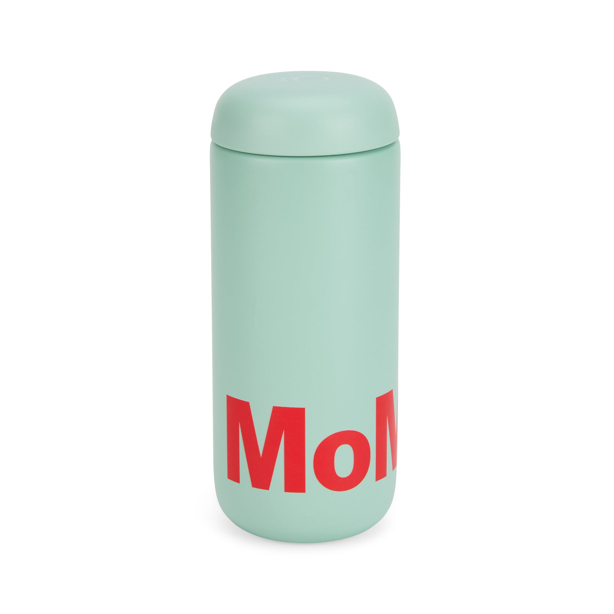 Colorful MoMA Insulated Travel Mug - Mint/ Red