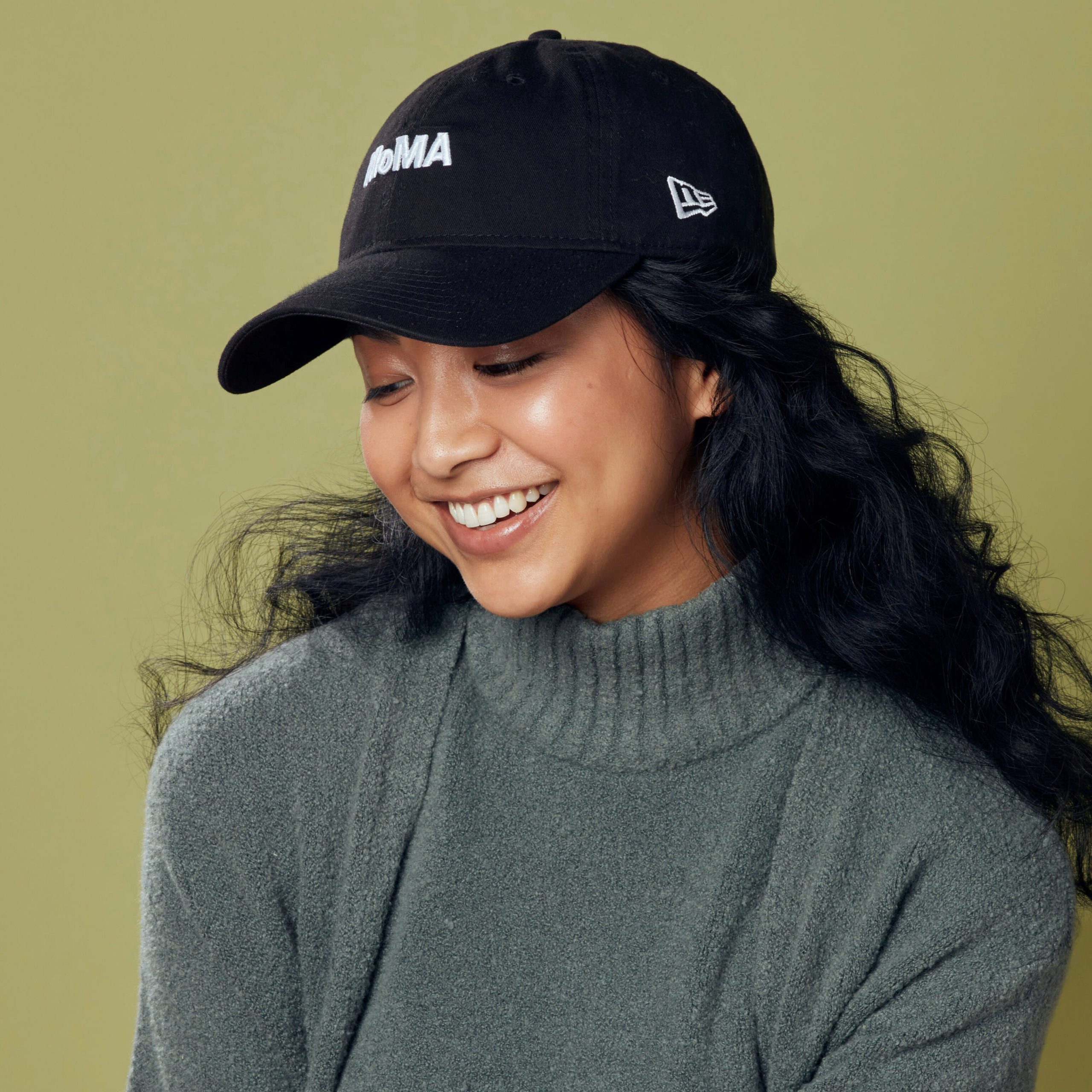 MoMA Adjustable Baseball Cap - Black - Image 6