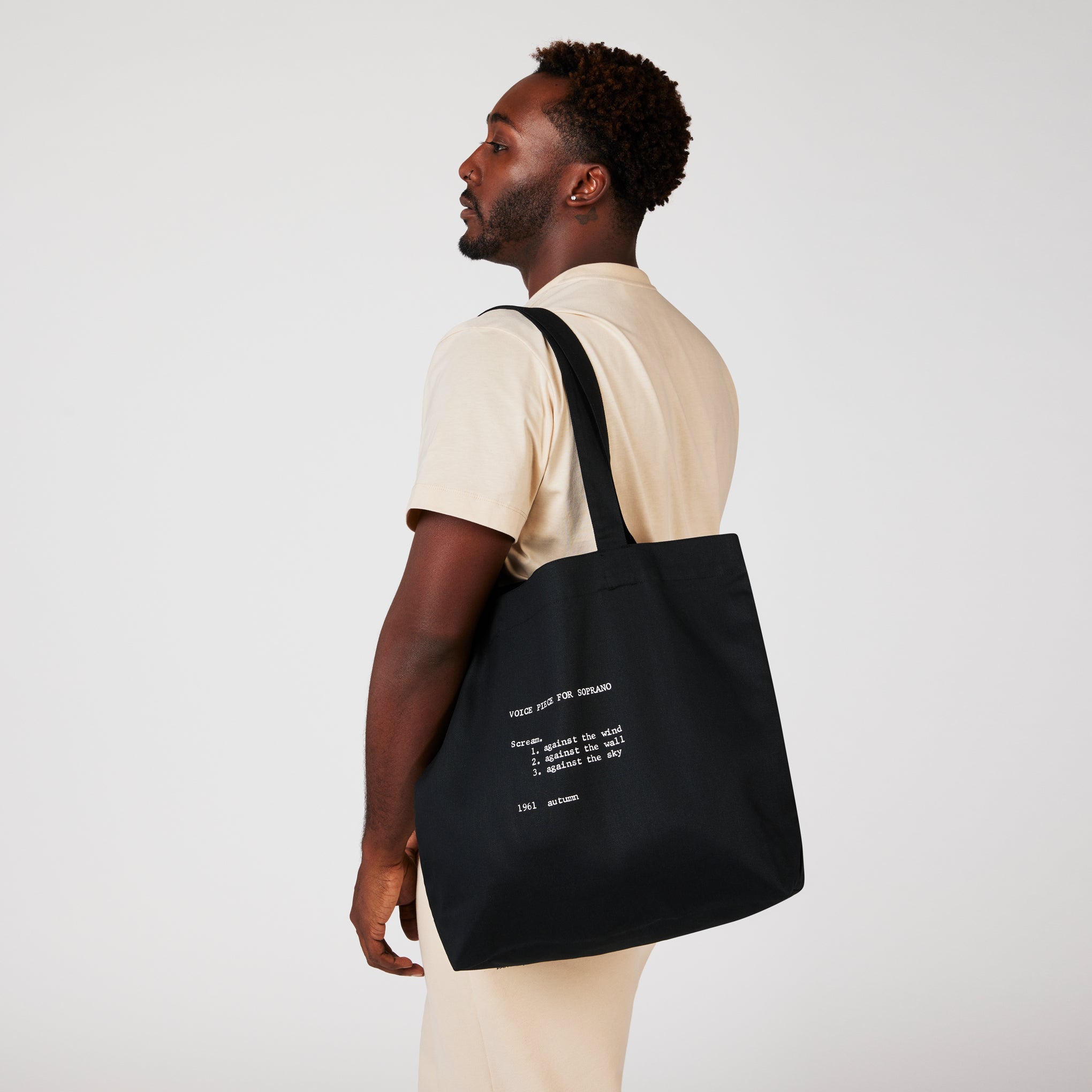 PANGAIA Yoko Ono Voice Piece for Soprano Tote Bag - Image 6