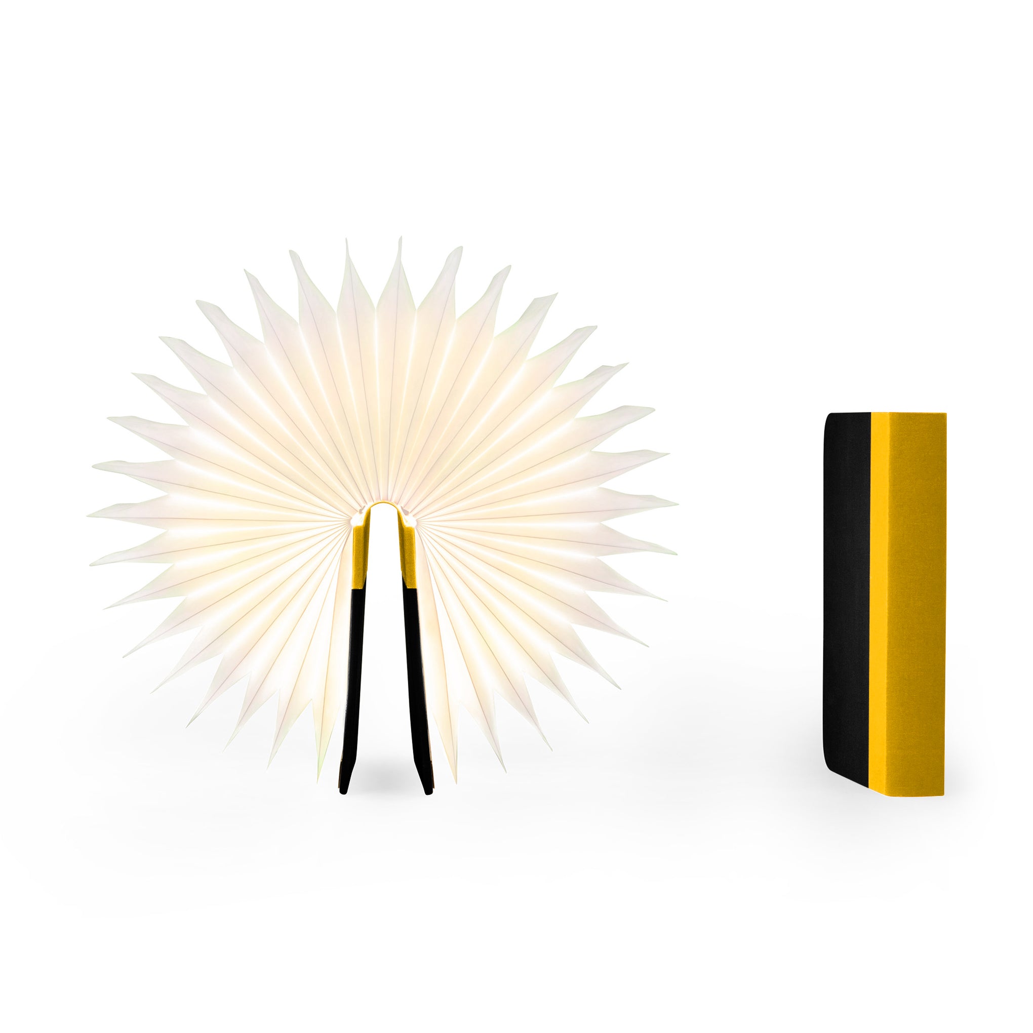 Lumio Book Lamp - Yellow/ Black - Image 5