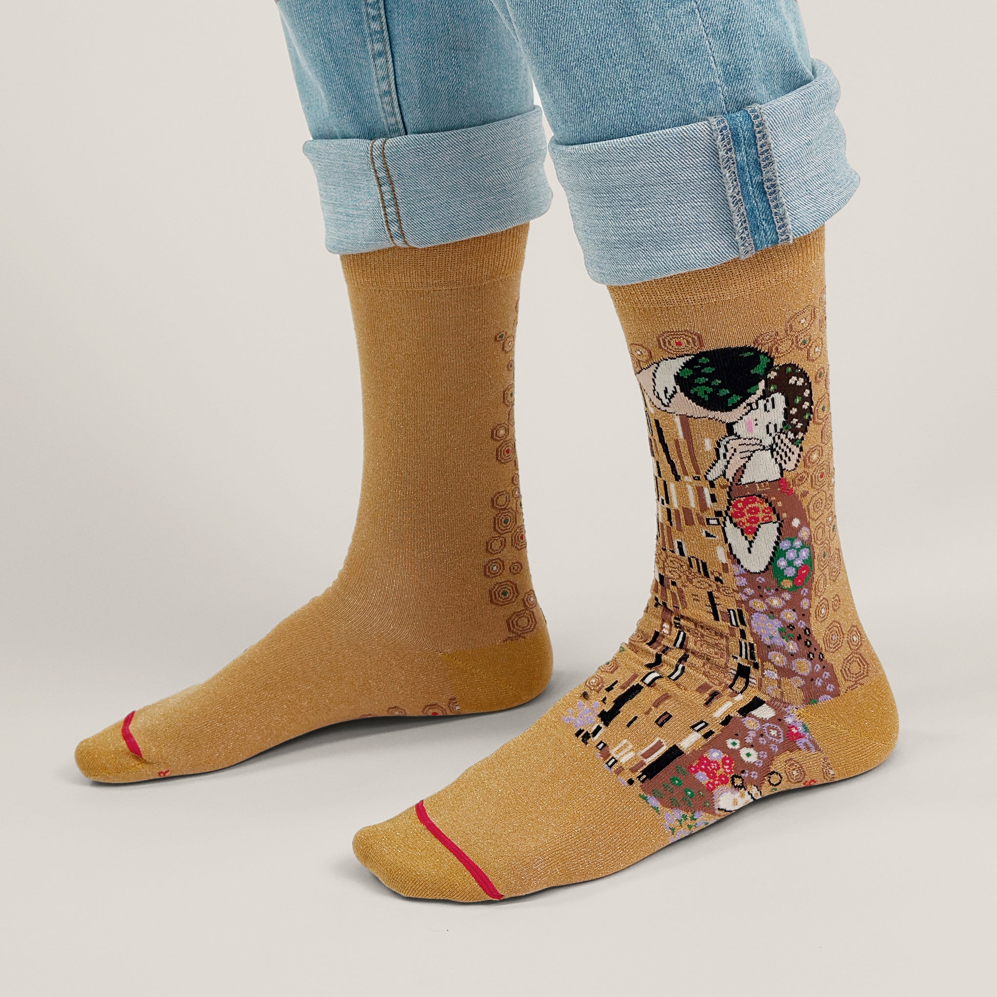 Artist Crew Socks - Gustav Klimt - Image 2