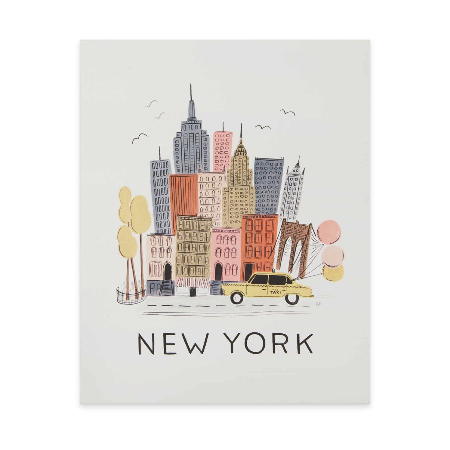 New York Art Print