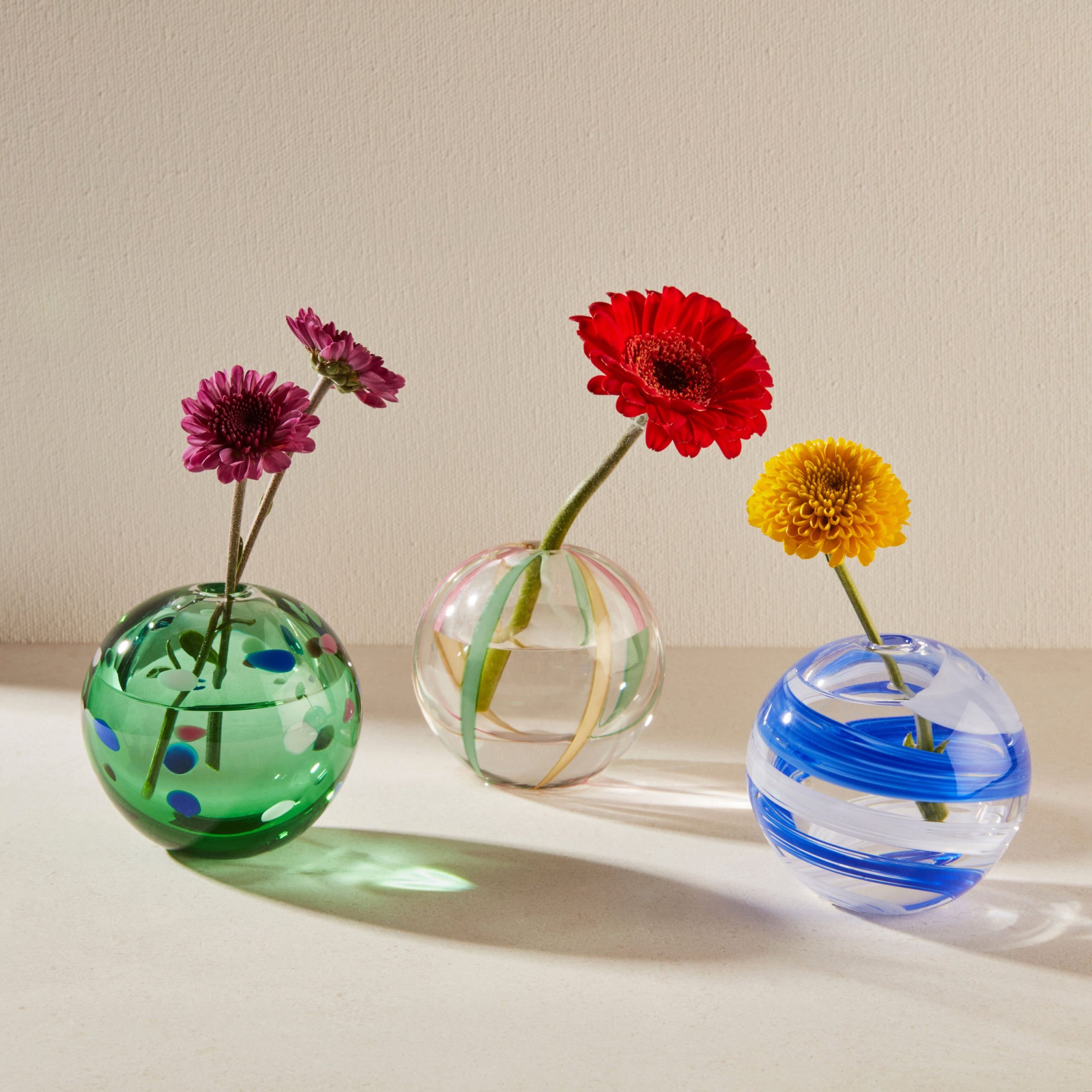 Hana Glass Bud Vase - Pink - Image 2