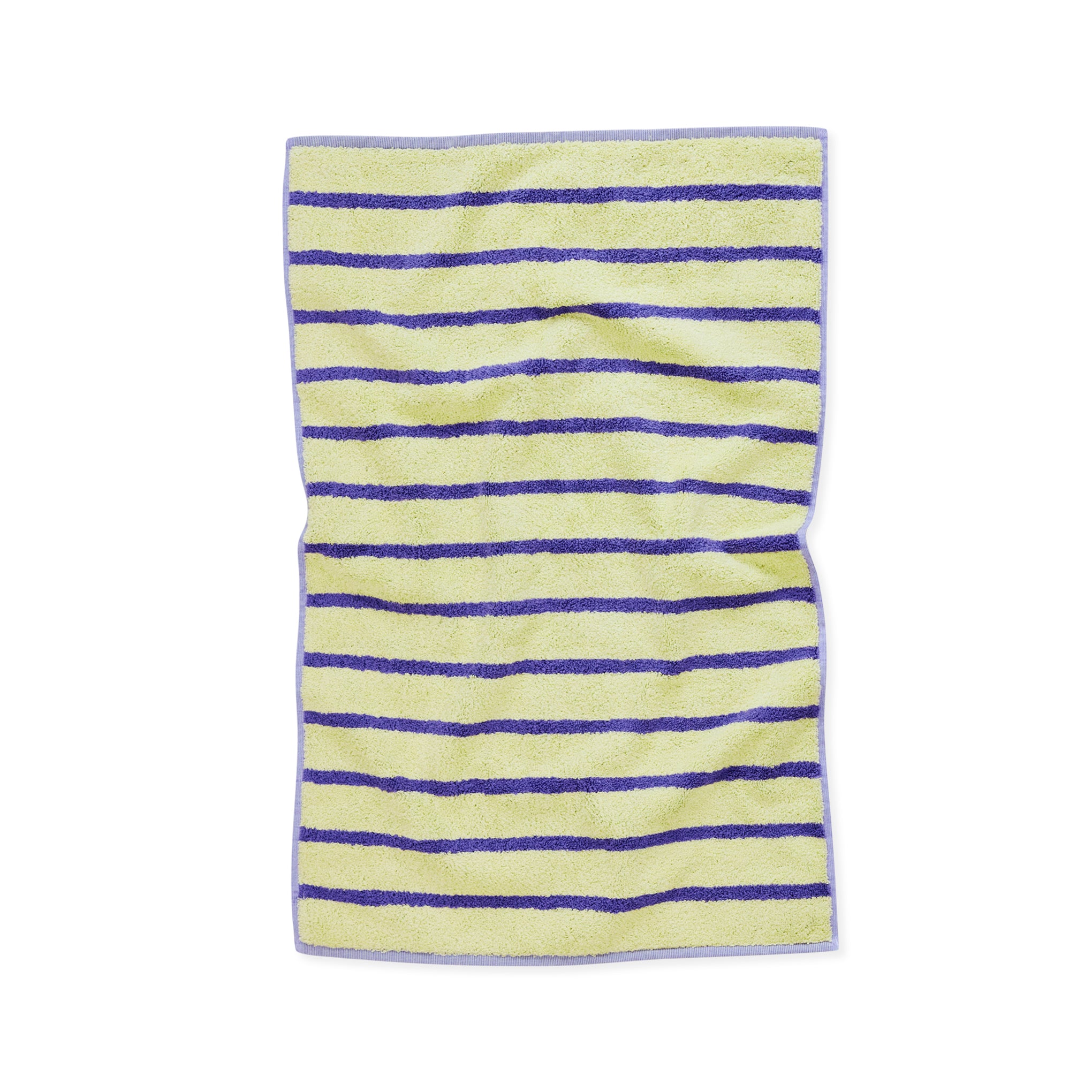 Dusen Dusen Bird Striped Cotton Towel - Goldfinch - Image 5
