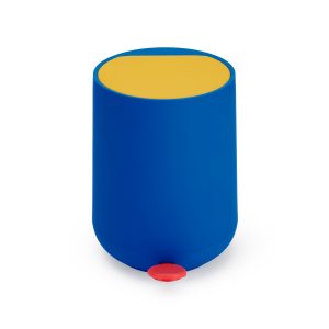 Nova One Color Block Bathroom Accessories - Waste Bin